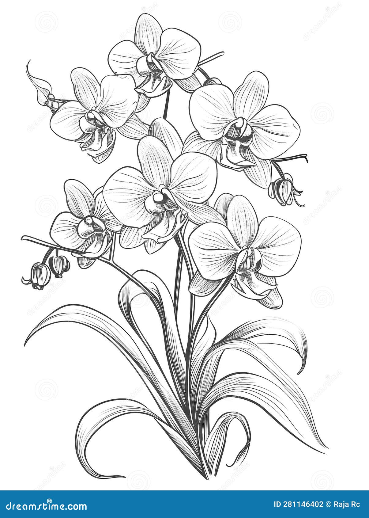 Plant Bud PNG Image, Art Bud Line Drawing Plant Flower, Flower Drawing, Plant  Drawing, Wing Drawing PNG Image For Free Download