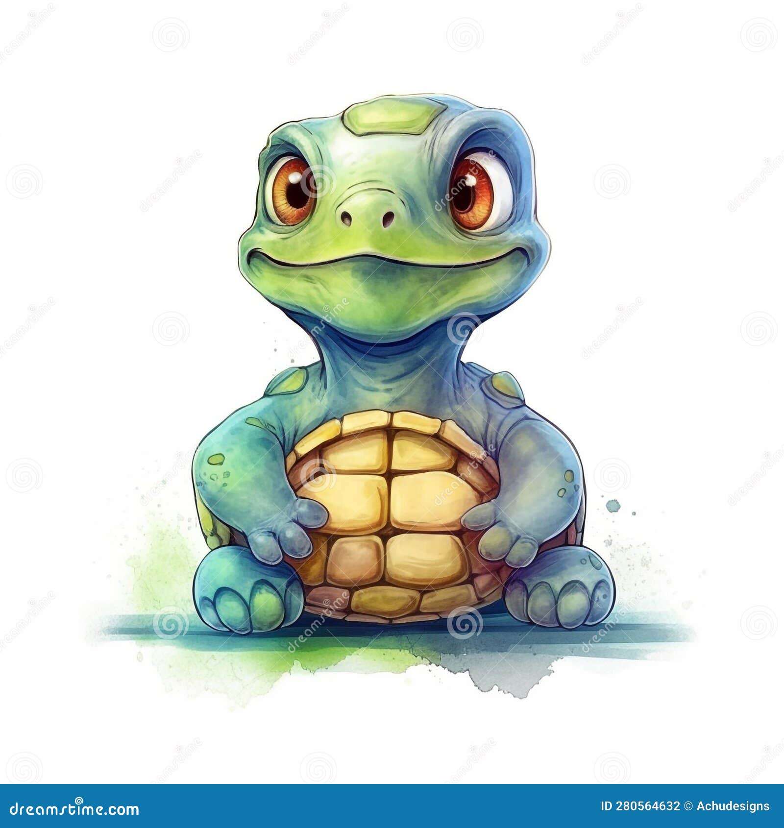 cute turtle cartoon