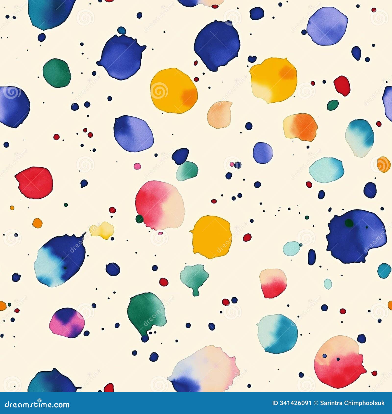 ai generator image of gift wrapping paper pattern, colorful pattern