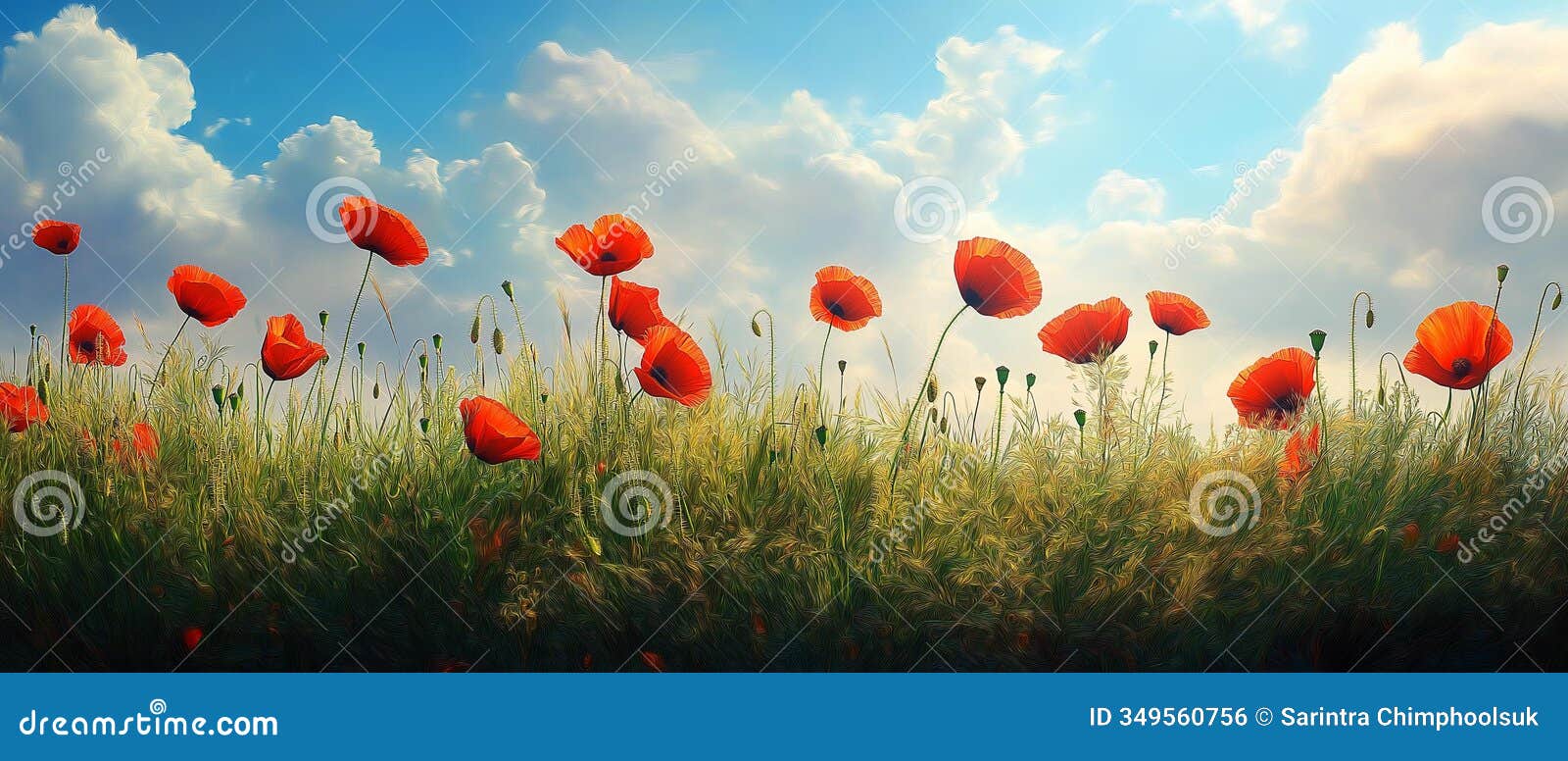 ai generator image of opium poppy flower, opium poppy fruit