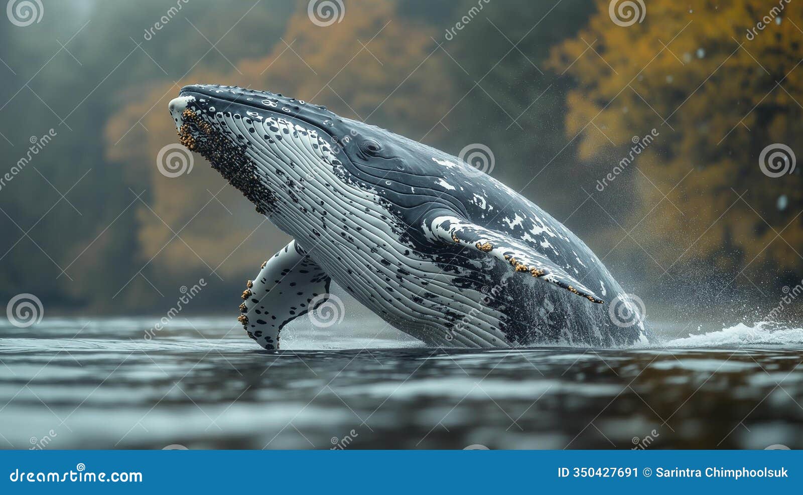 ai generator image of whale,bryde whale, eden whale in ocean