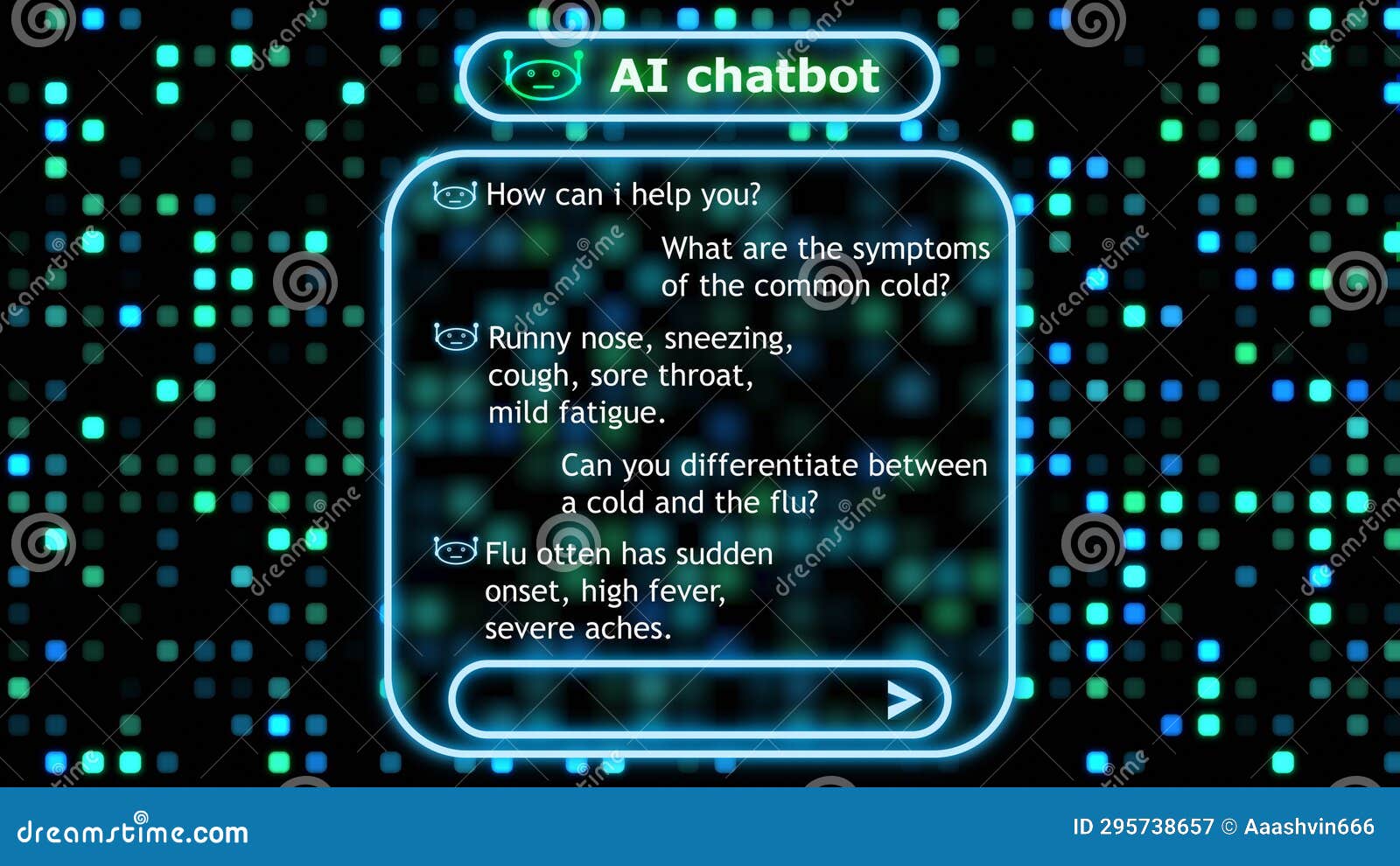 Artificial and Virtual Assistant Concept Stock Image Circuit Diagram