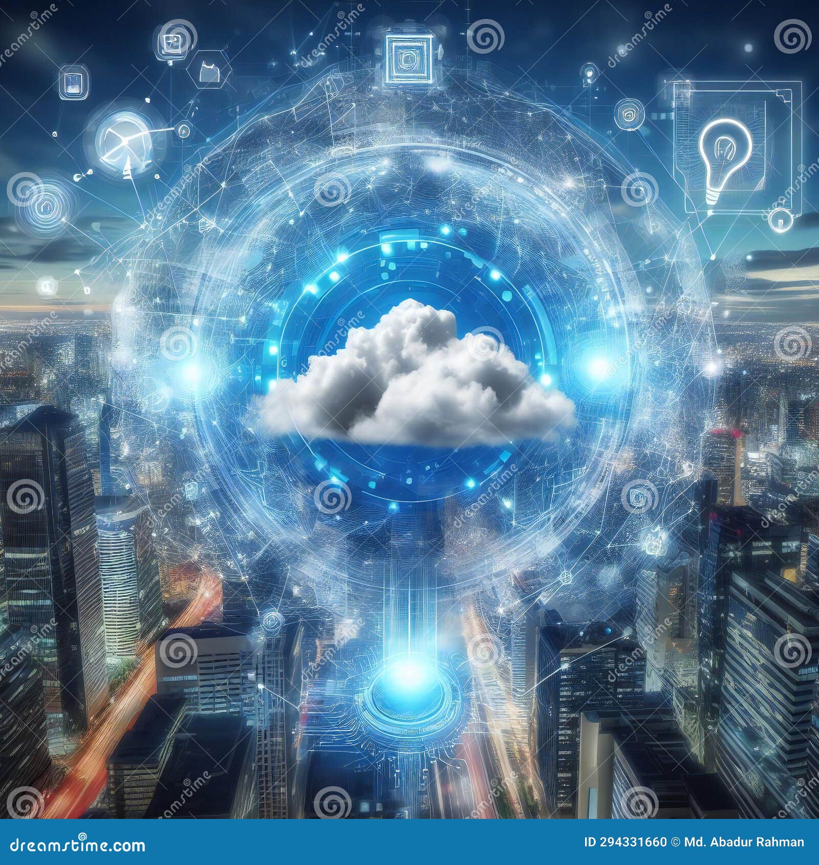 ai infused cloud and edge behind technological evolution ai generated