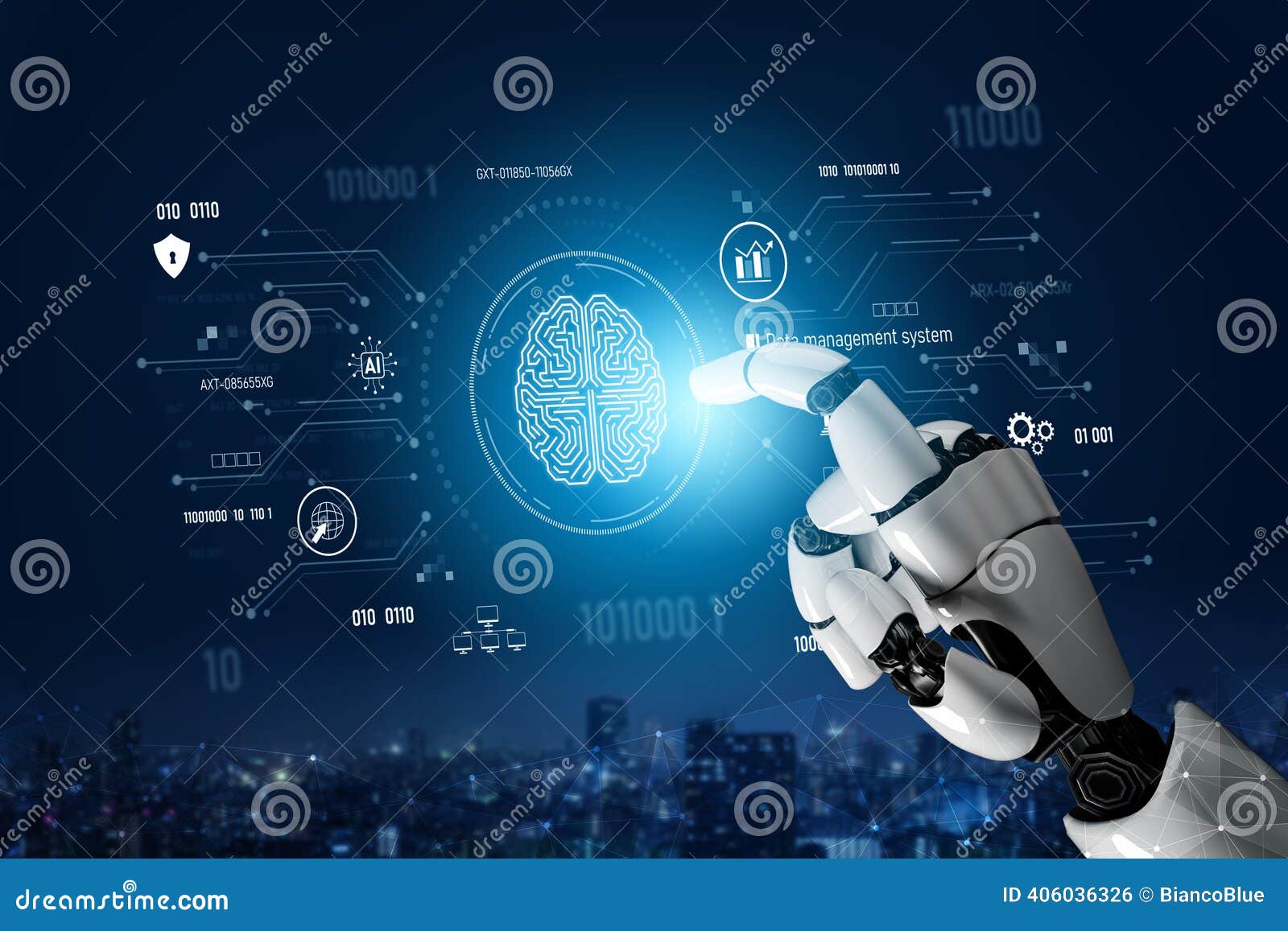 AI Interacting with Data Management and System Interface Vouch ...