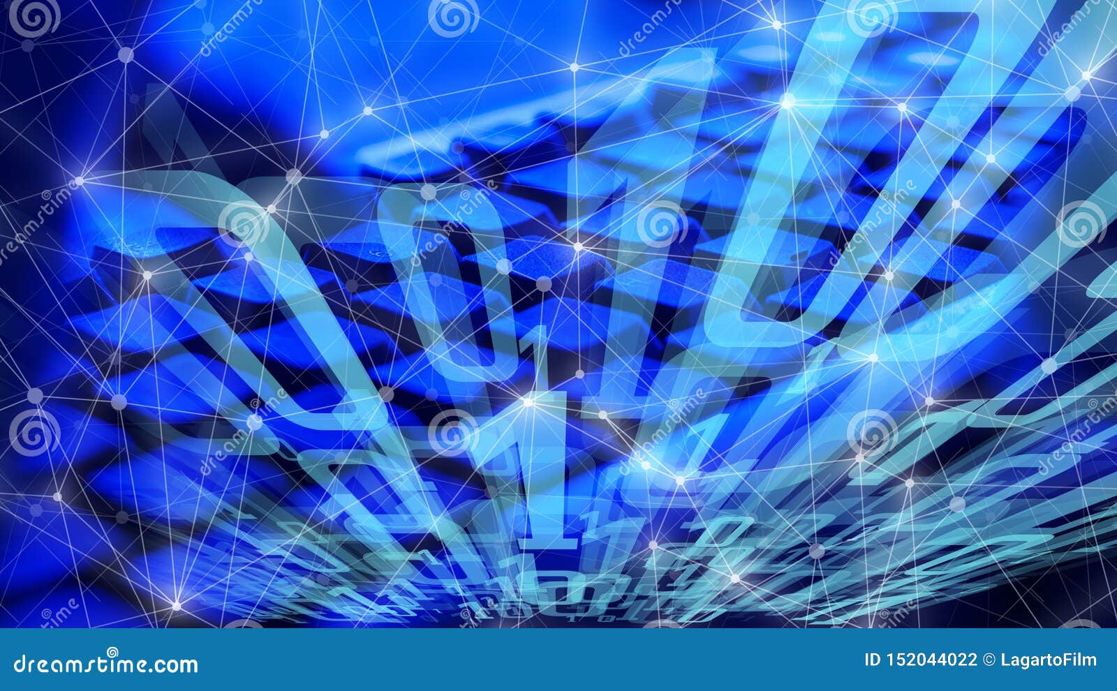Ai Machine Learning Algorithm, Computer Numbers Stock Photo - Image of ...