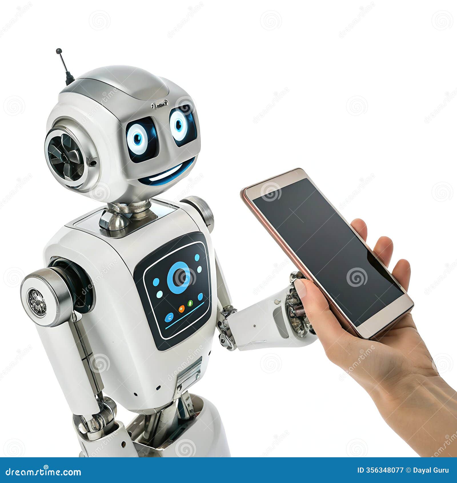 ai robot using smart phone