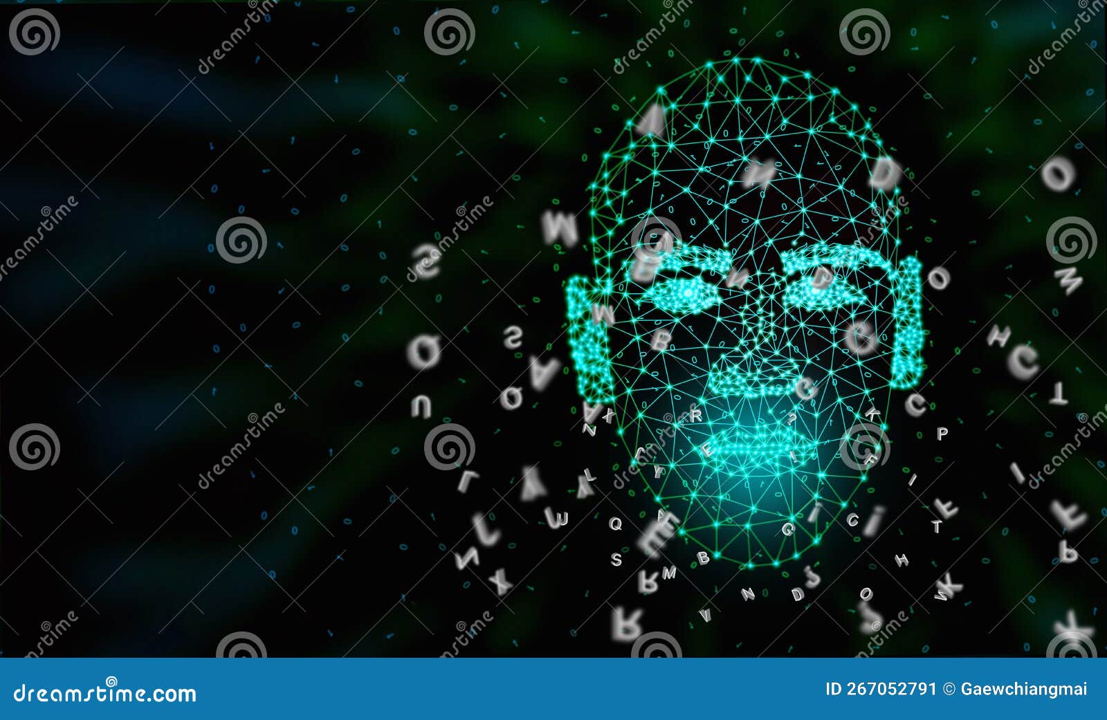 ai speaks letters, text-to-speech or tts, text-to-voice, speech synthesis applications, generative artificial intelligence,