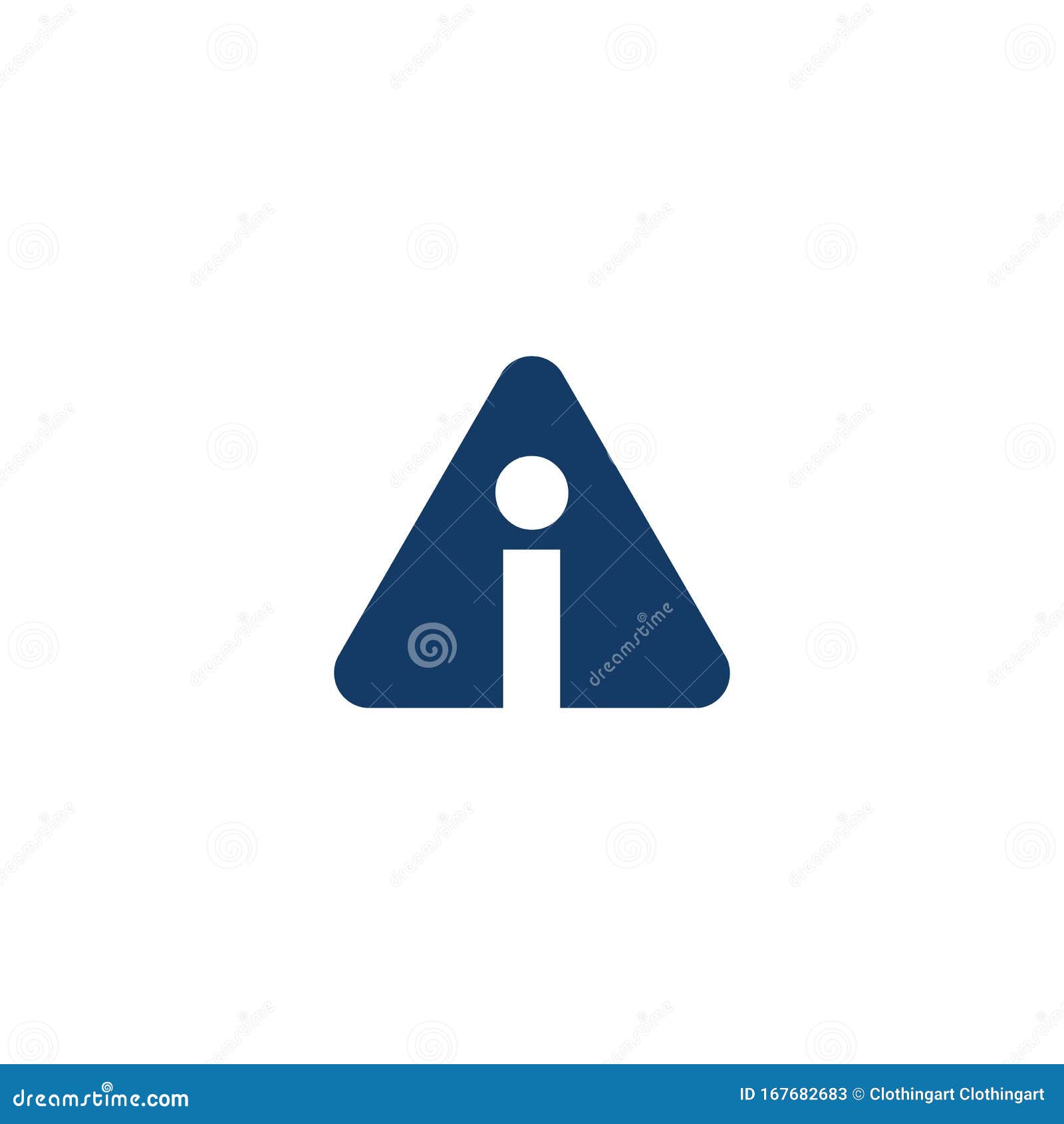 AI Vector Logo Modern Graphic Concept Stock Vector - Illustration of