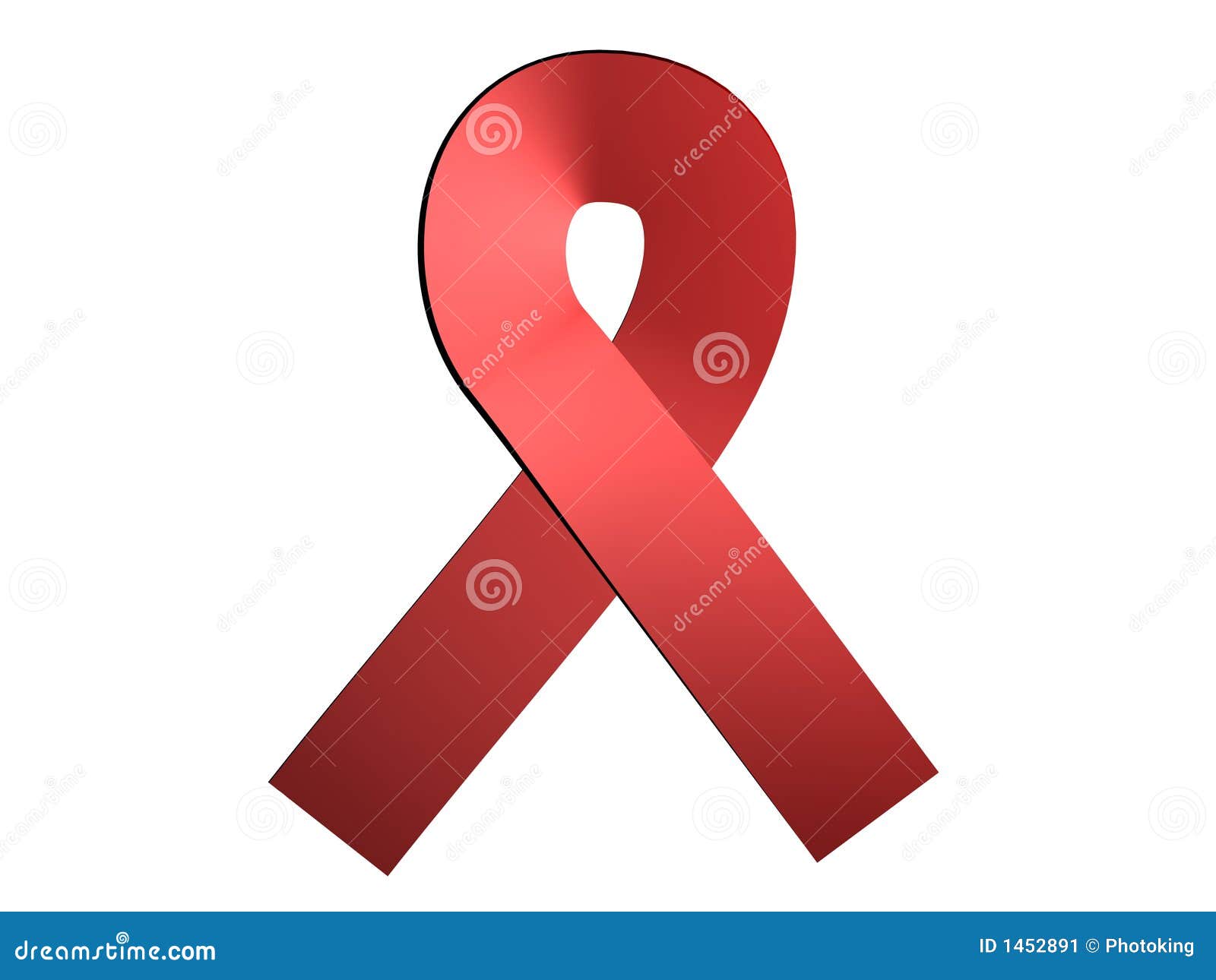 AIDS/HIV Awareness Ribbon Stock Image Image 1452891