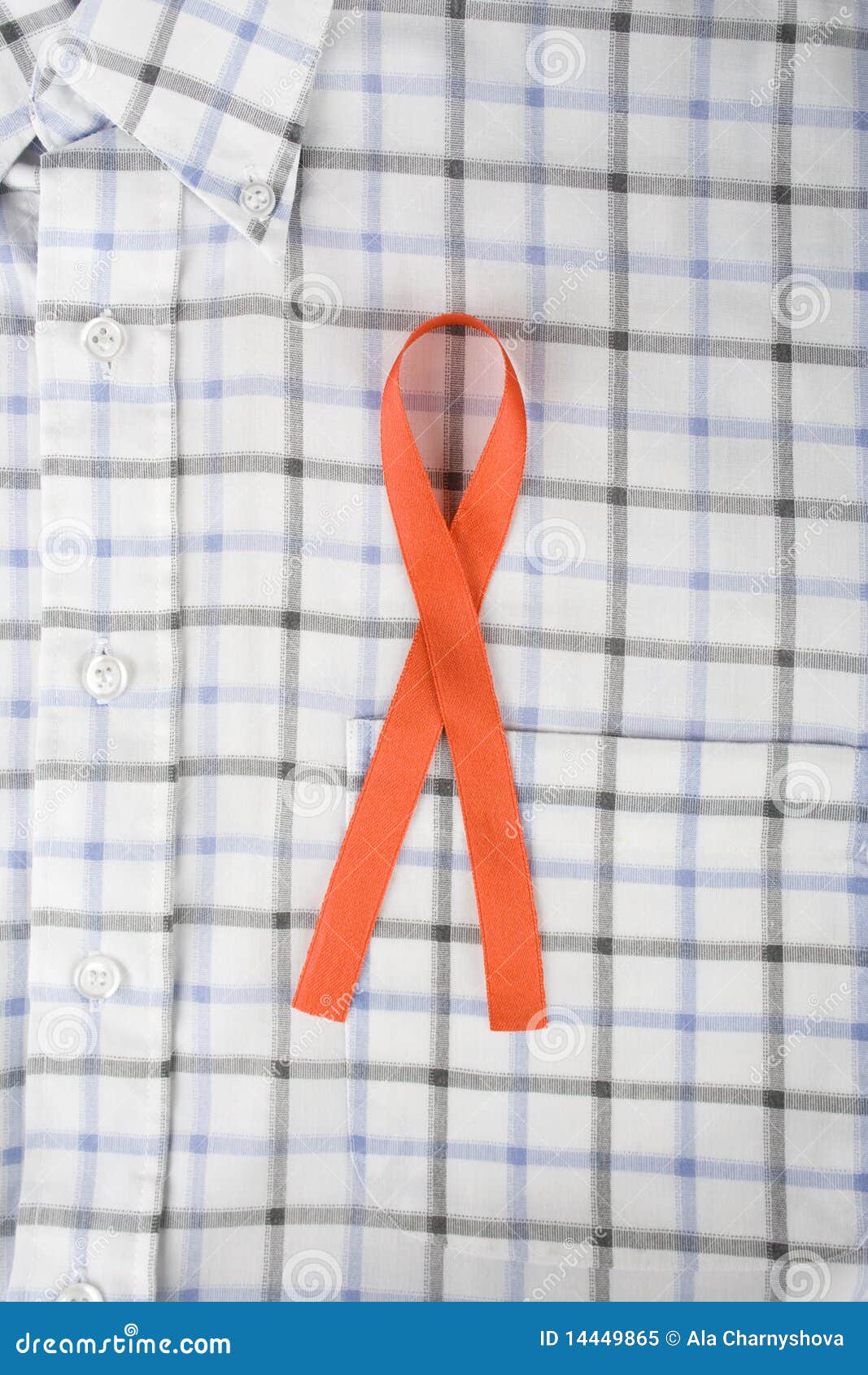 AIDS Ribbon Fastened on Clothing Stock Image Image of jacket, protest