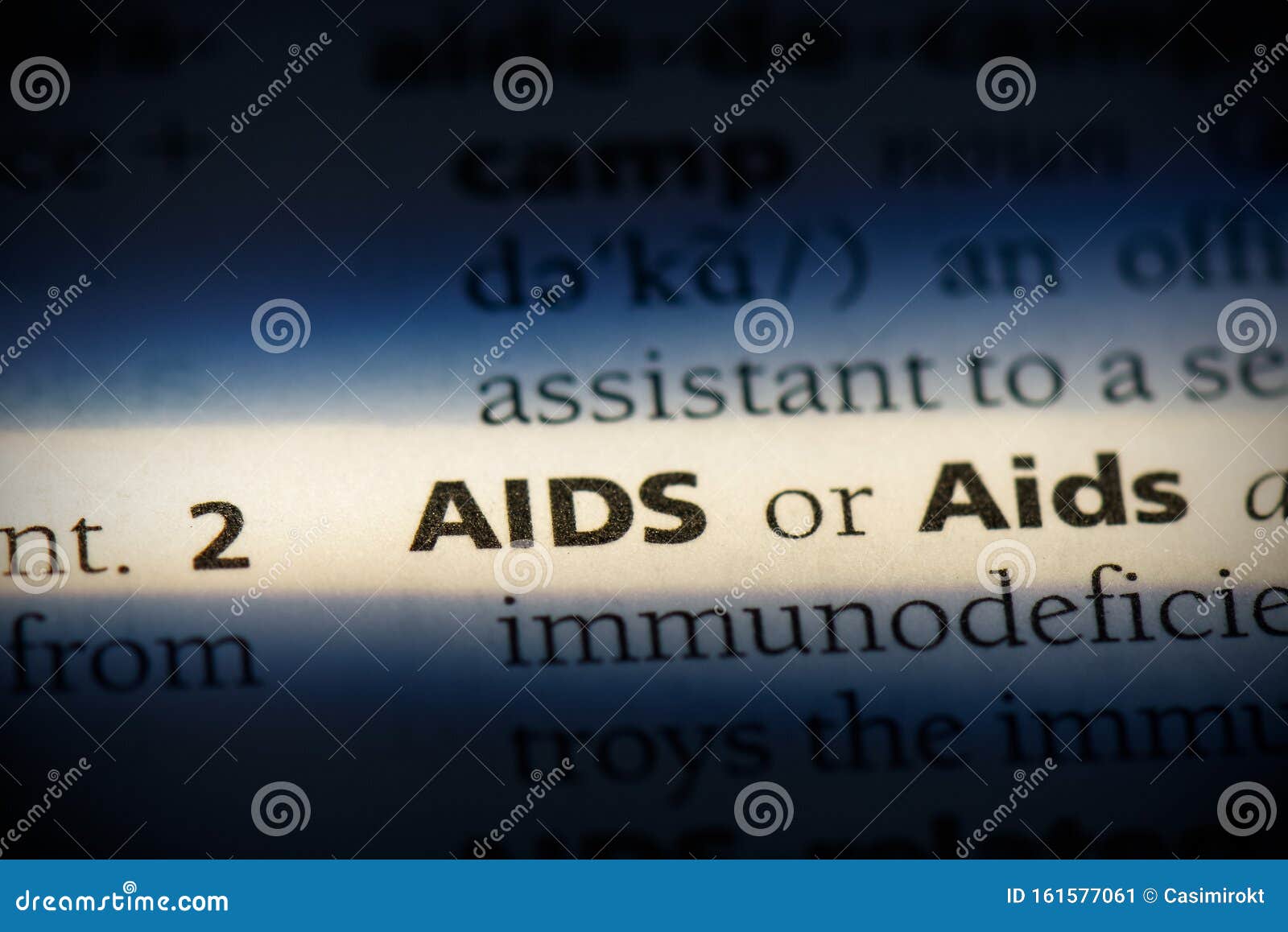 Aids stock image. Image of reference, thesaurus, macro 161577061