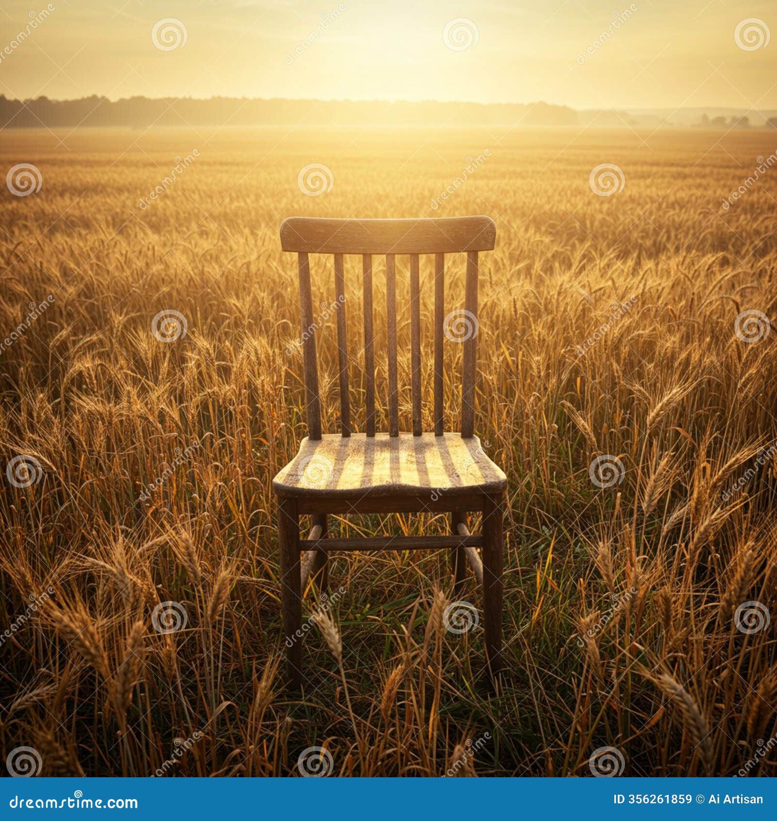 aigenerated image: modern chair with sleek 
