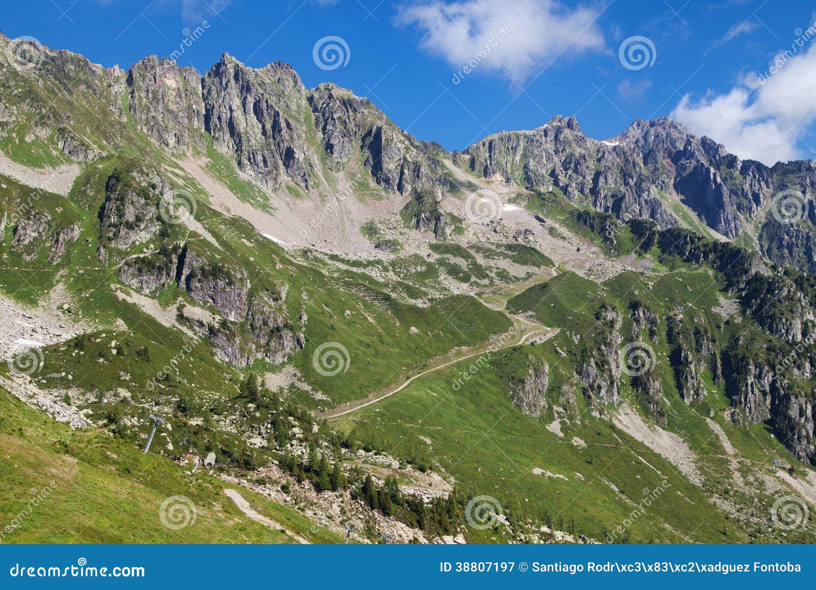 Aiguilles Rouges National Nature Reserve Stock Image - Image of ...
