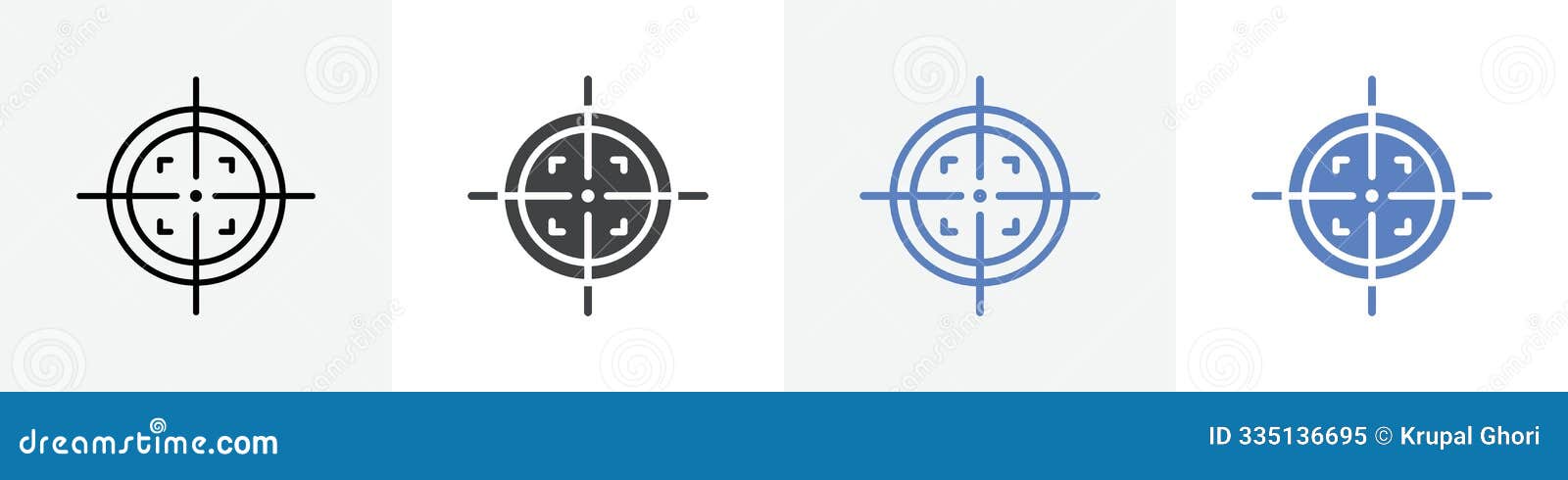 aim icon  set use for web ui or app