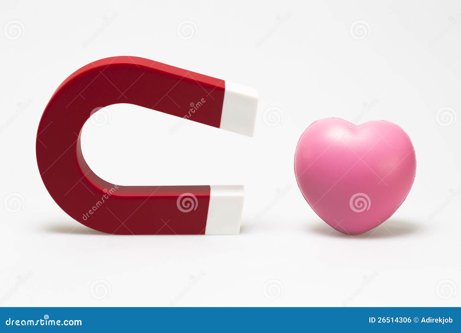 Magnet aimant en coeur