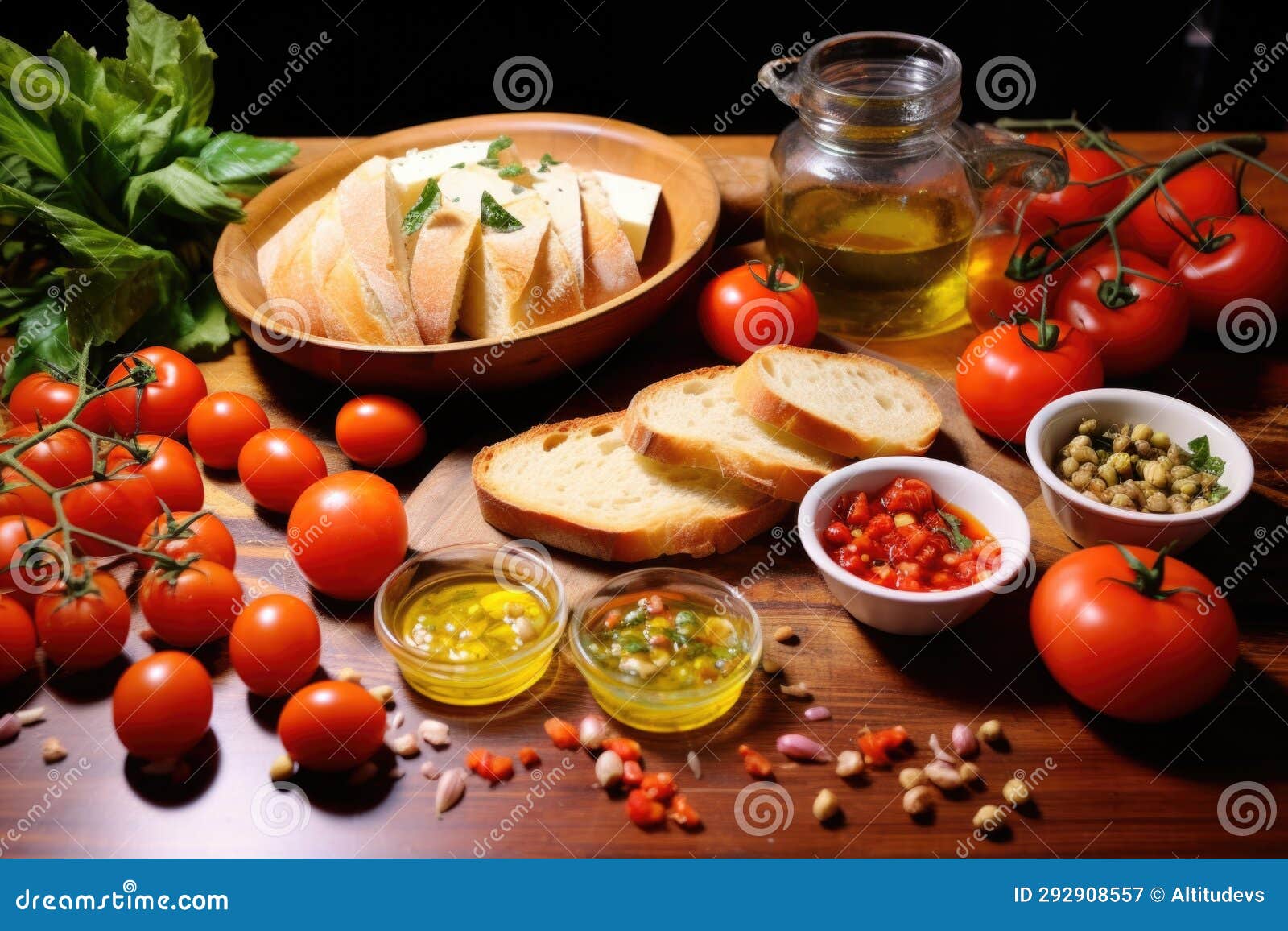 GARLIC BREAD SPREAD WITH OLIVE OIL visual data 8