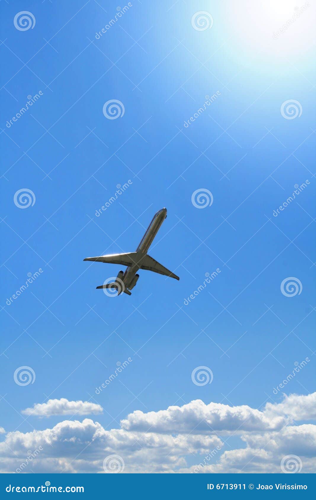 aiplane at takeoff