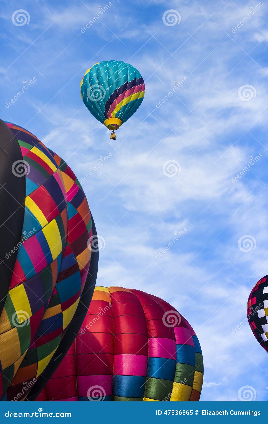 Air balloon rising stock image. Image of race, reno, clouds 47536365
