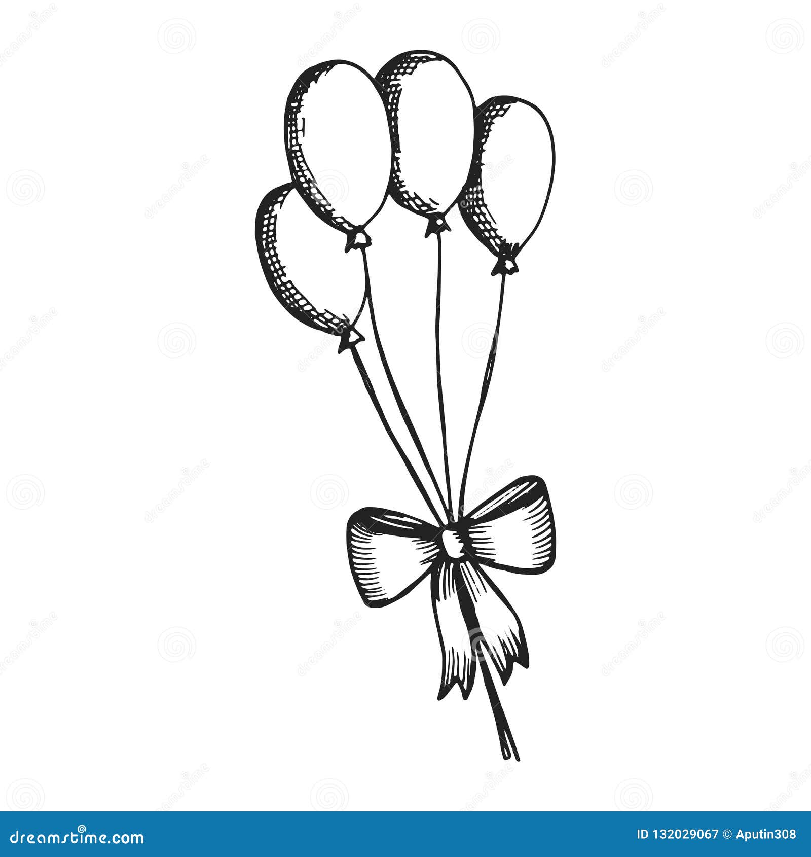 128 Kids with balloons outline Stock Illustrations | Depositphotos