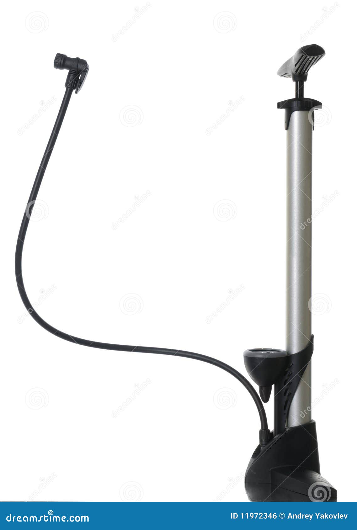 Air bicycle pump stock photo. Image of pressure, item 11972346