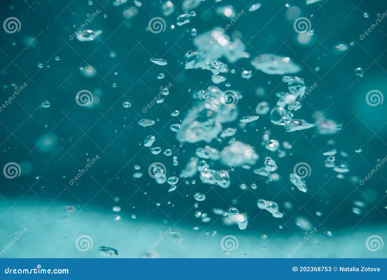 Air Bubbles in Water in Swimming Pool Stock Image Image of travel