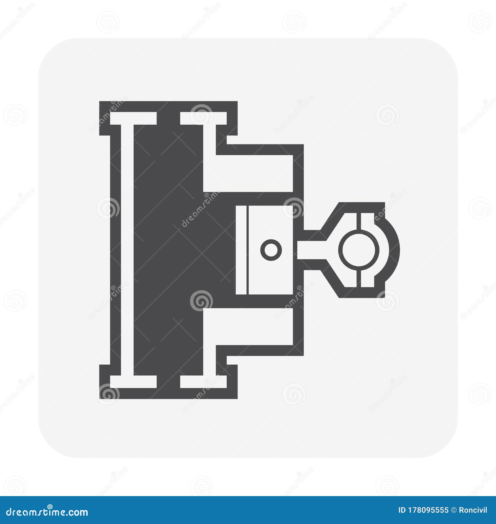 Download Air compressor icon stock vector. Illustration of duct ...