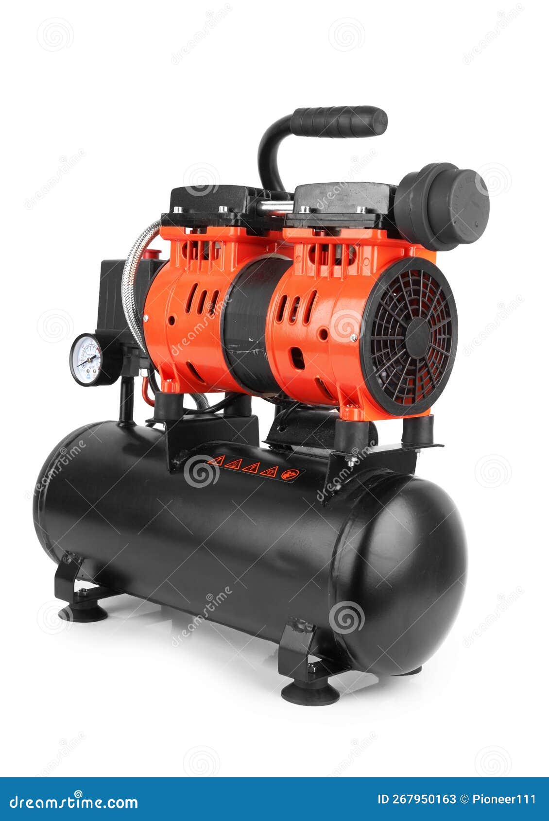 Air Compressor Pressure Pump Stock Image Image of professional
