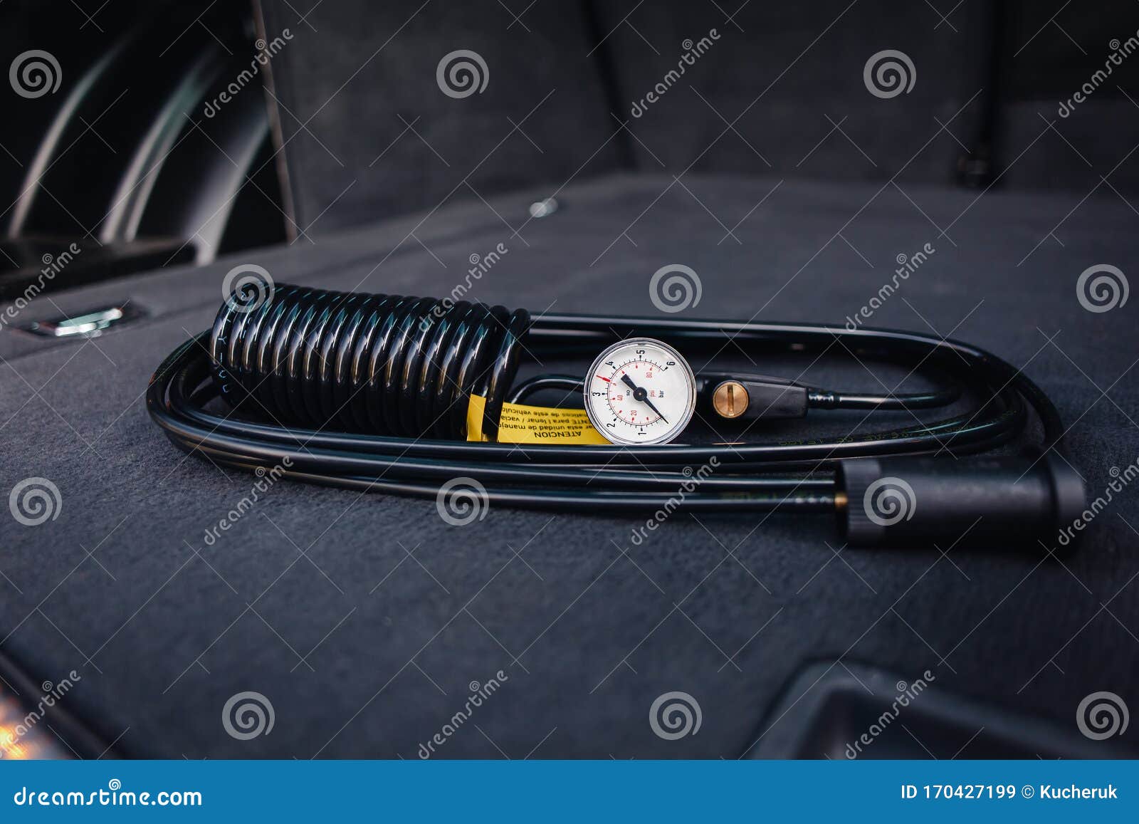 Air Compressor for Tyres or Wheel. Stock Image Image of technology, vehicle 170427199
