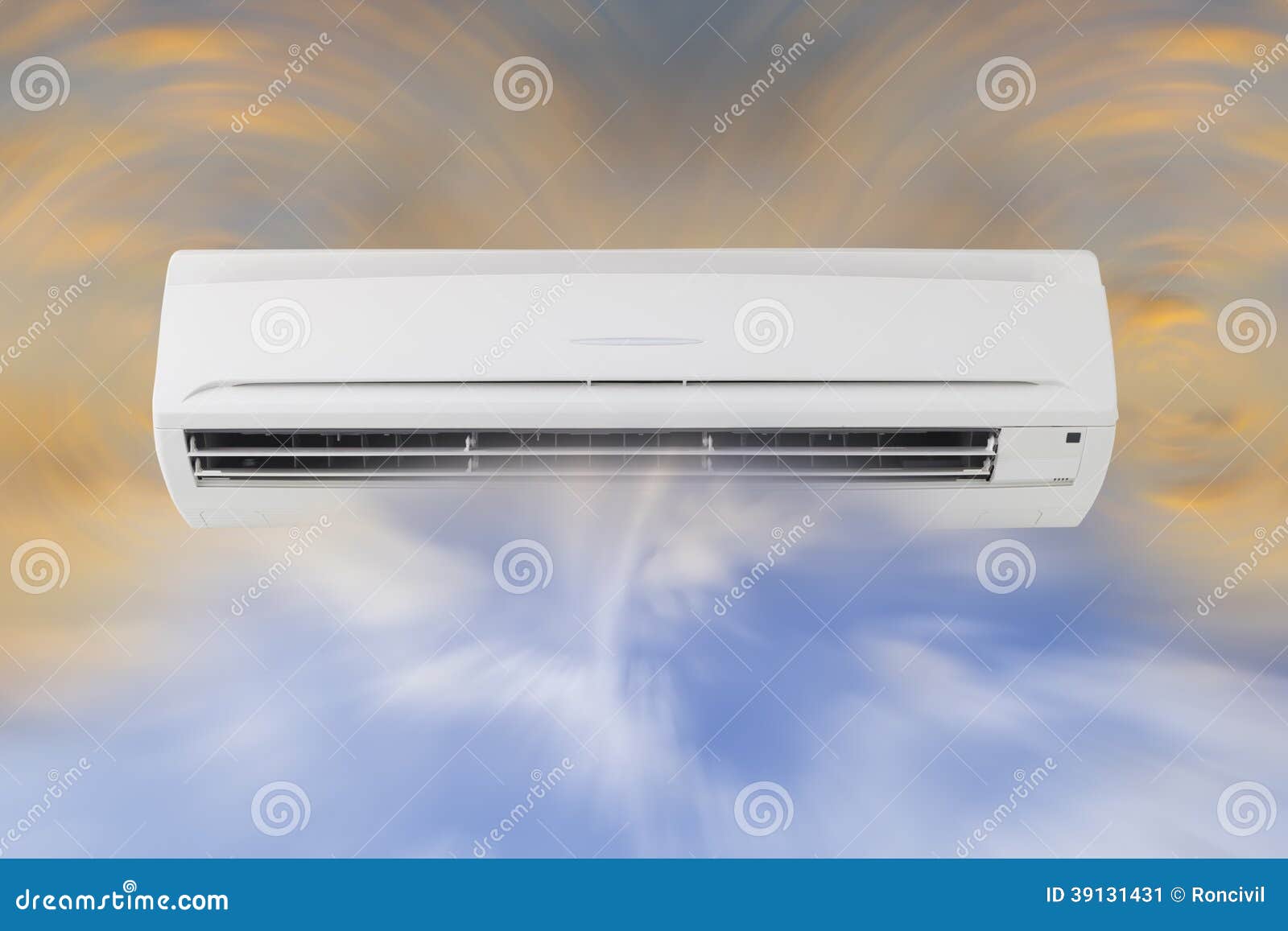 Air conditioner stock image. Image of hvac, electric 39131431