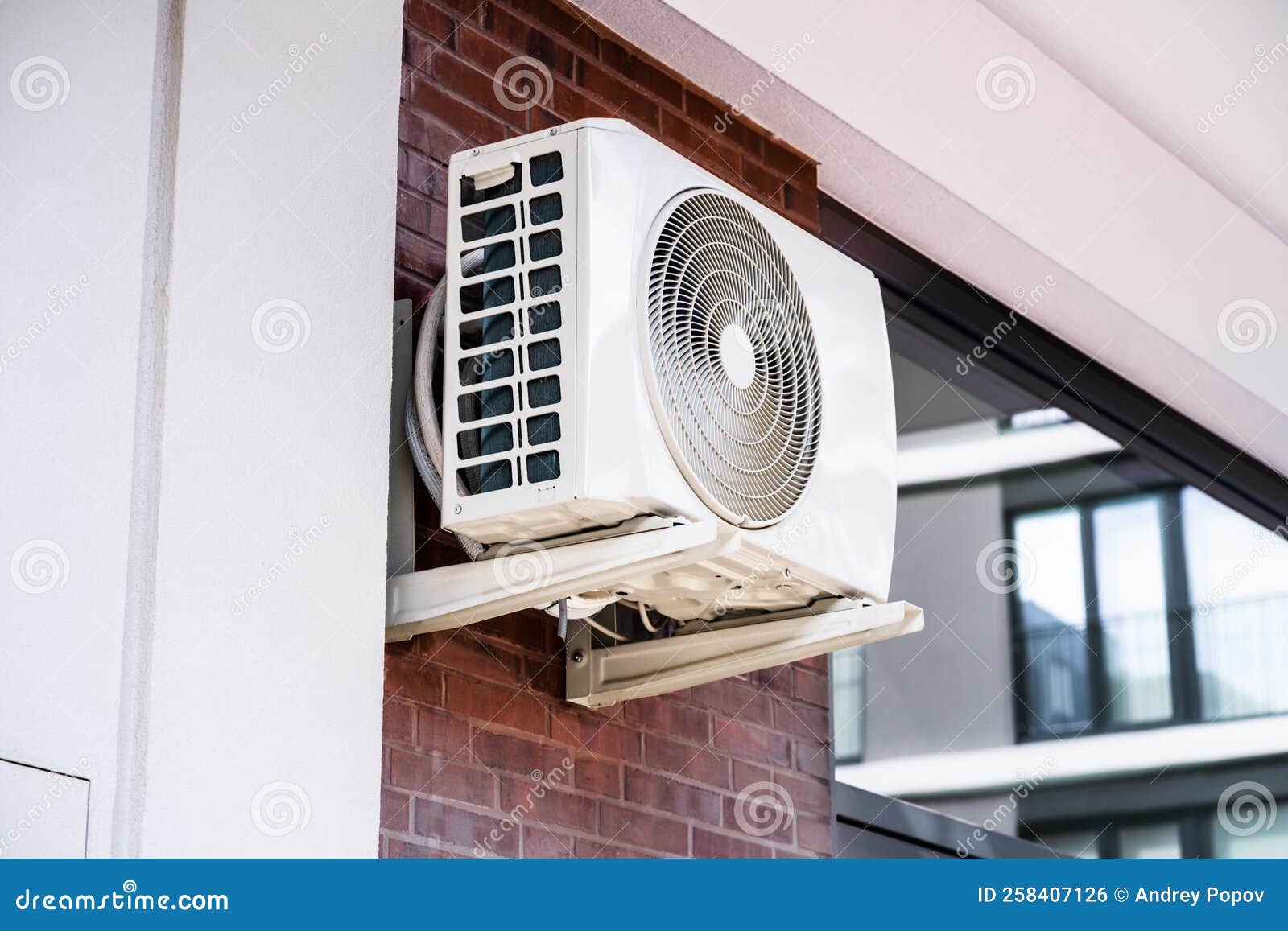 Air Conditioner and Heat Pump Stock Photo Image of hvac, machine
