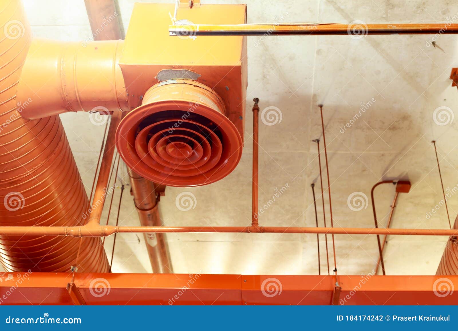 Air Conditioner Ventilation Installation System in Building Stock Photo Image of conditioning