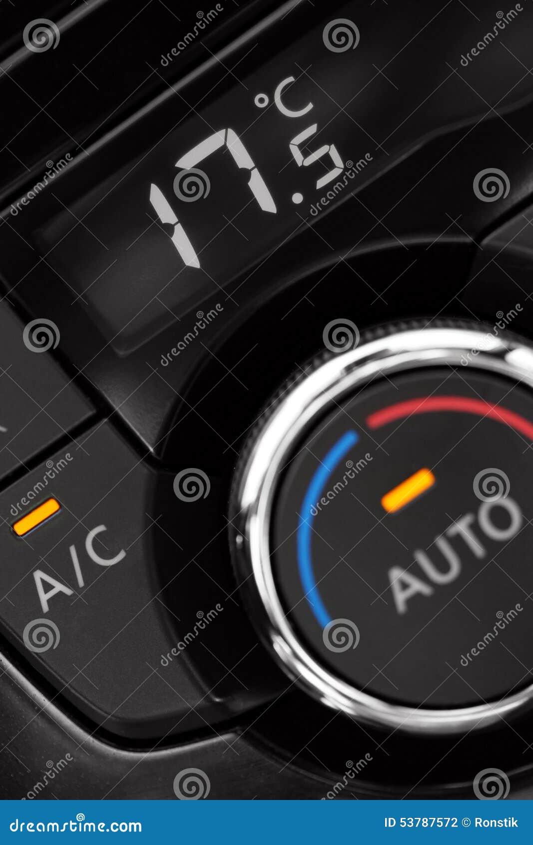 Air Conditioning Panel Inside a Car Stock Photo Image of conditioner