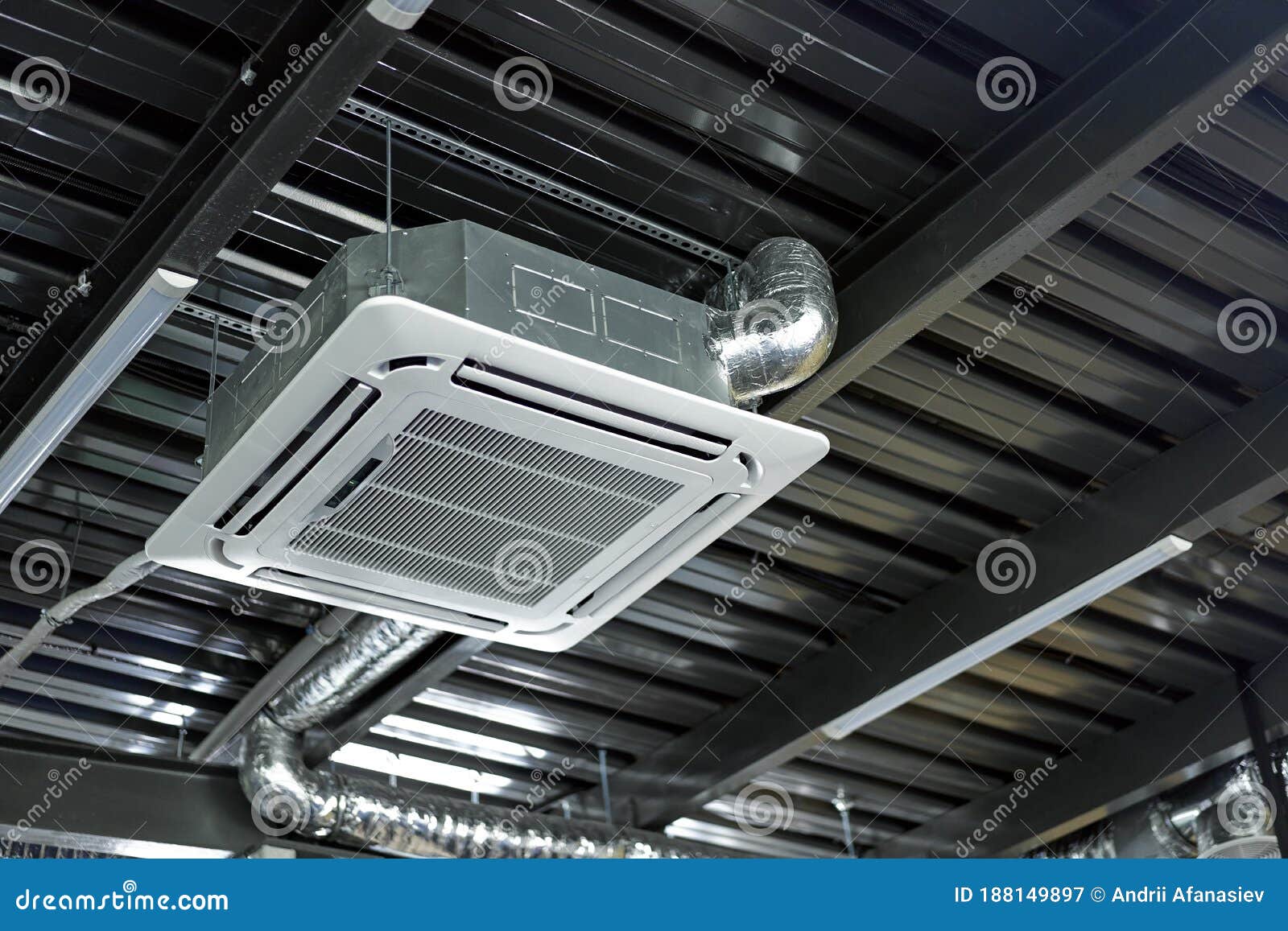 Air Conditioning Technology Square Conditioner Ceiling Building Stock