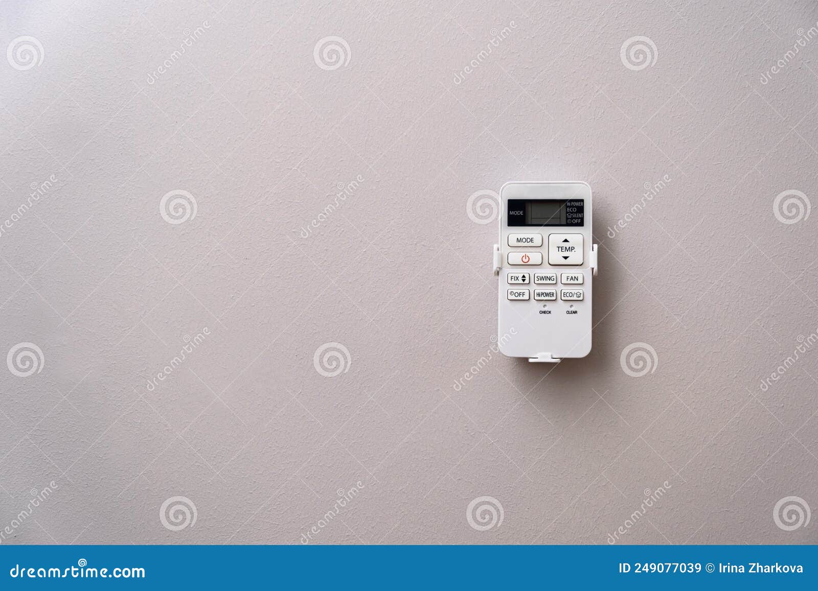 Air Conditioning, Temperature Control with Remote Control, Cooling Stock Image Image of fresh