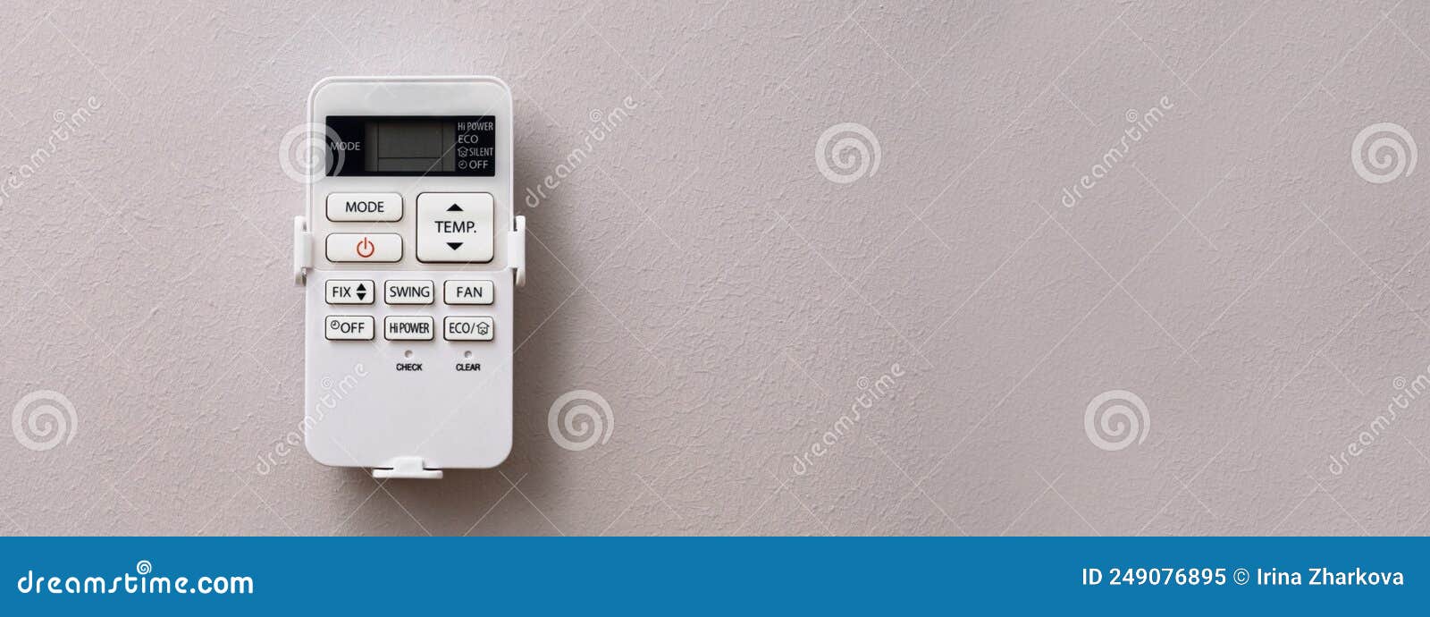 Air Conditioning, Temperature Control with Remote Control, Cooling Stock Image Image of