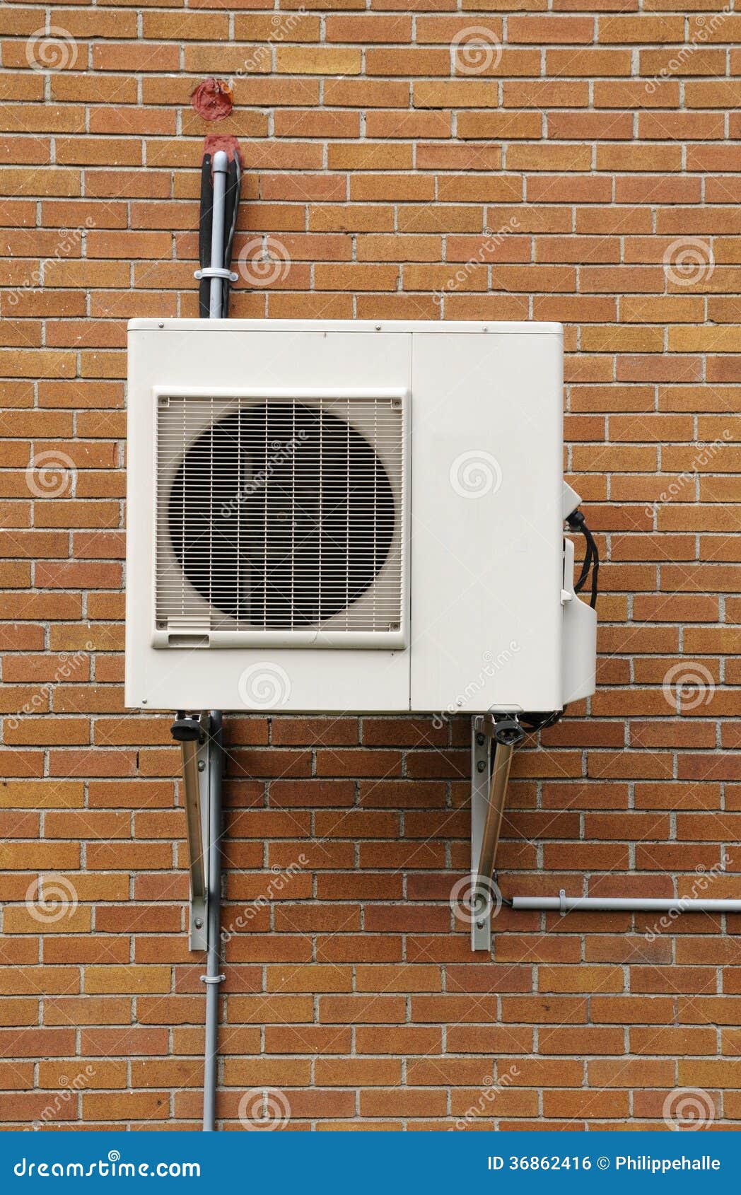 Air Conditioning Unit Outside in Quebec Stock Photo Image of outdoor