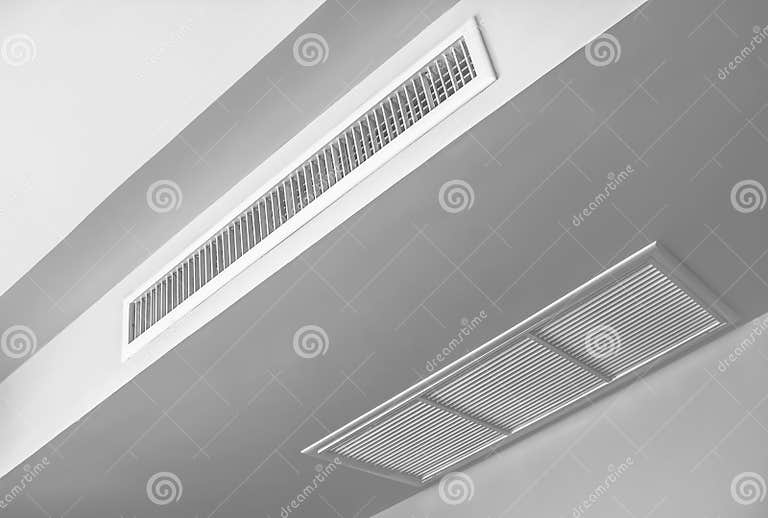 Air Conditioning Vent on Ceiling Stock Photo Image of conditioning