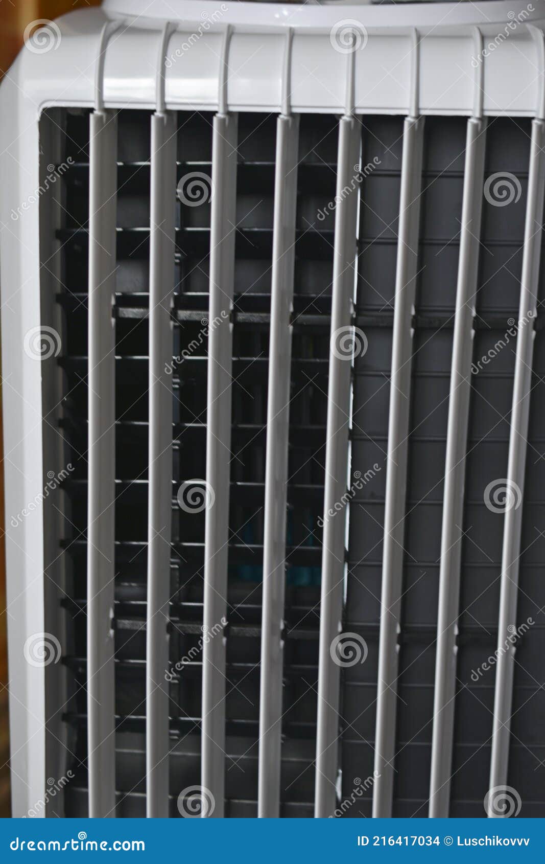 Air Cooler Radiator Air Conditioner with Air Flaps Stock Photo Image