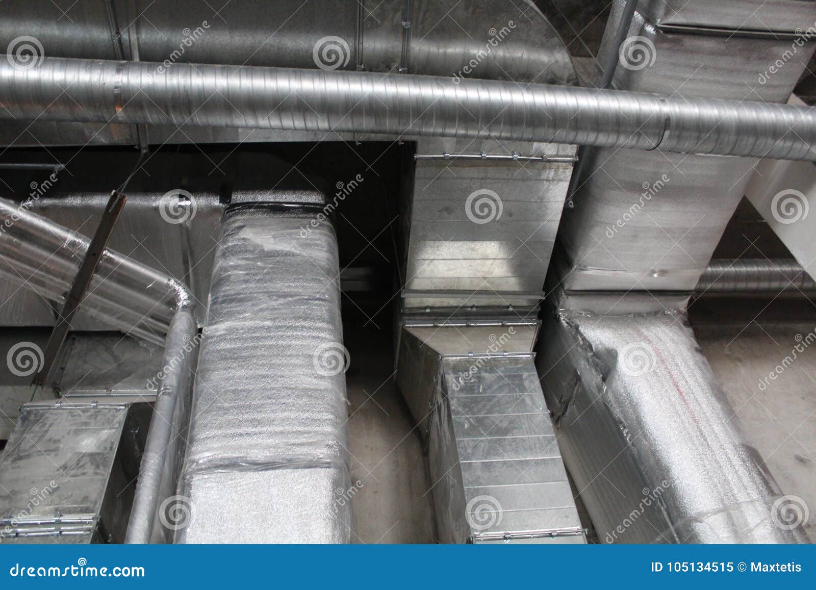 Duct System For Cleanroom. , Ducting Return System, Wall Return System ...