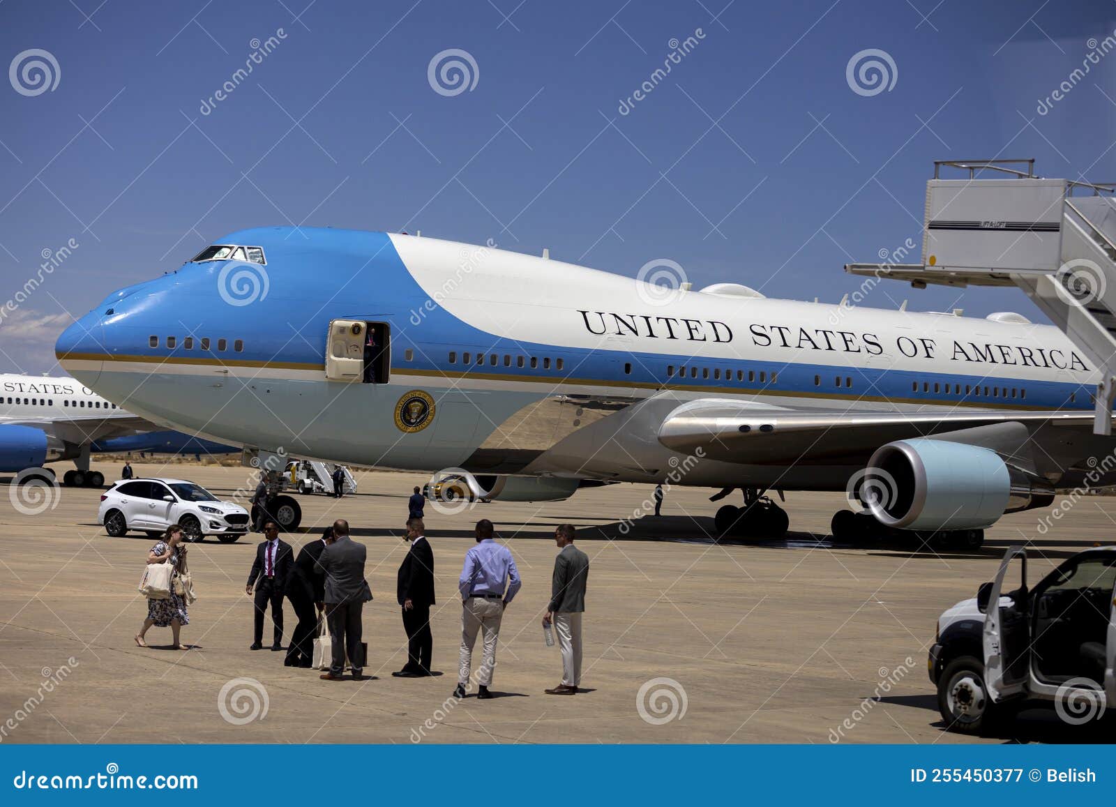 air-force-one-the-airplane-of-the-us-president-editorial-photography