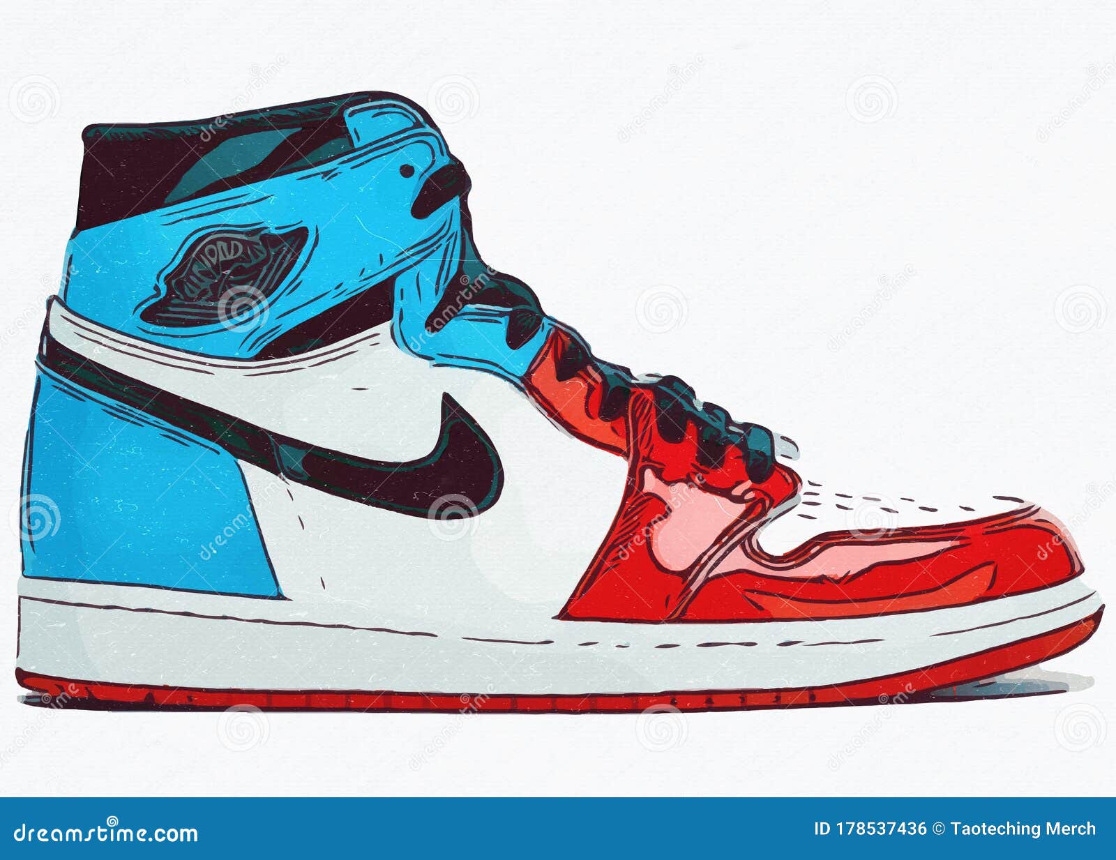 nike air jordan painting