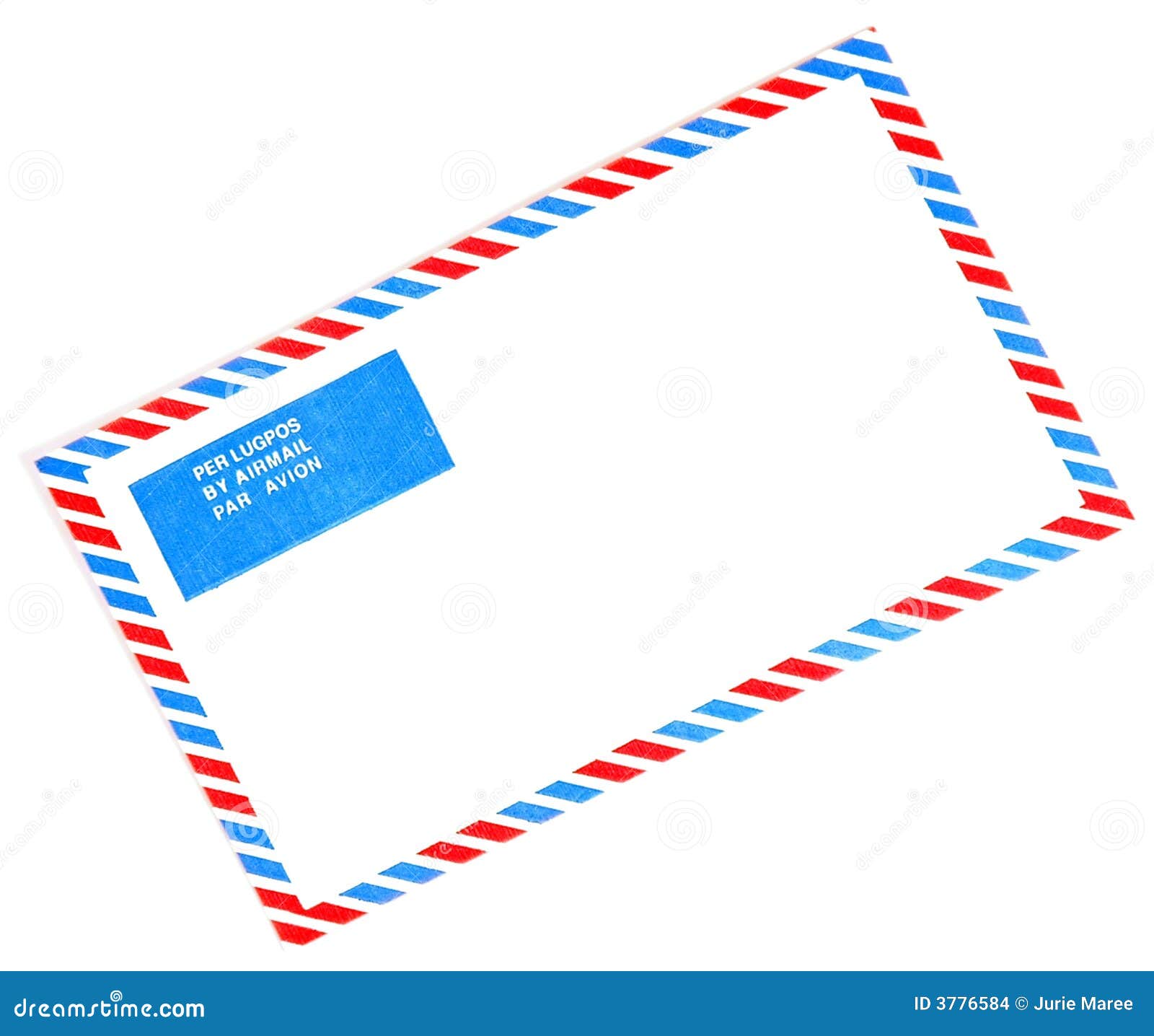 Air Mail Envelope. stock photo. Image of document, write 3776584