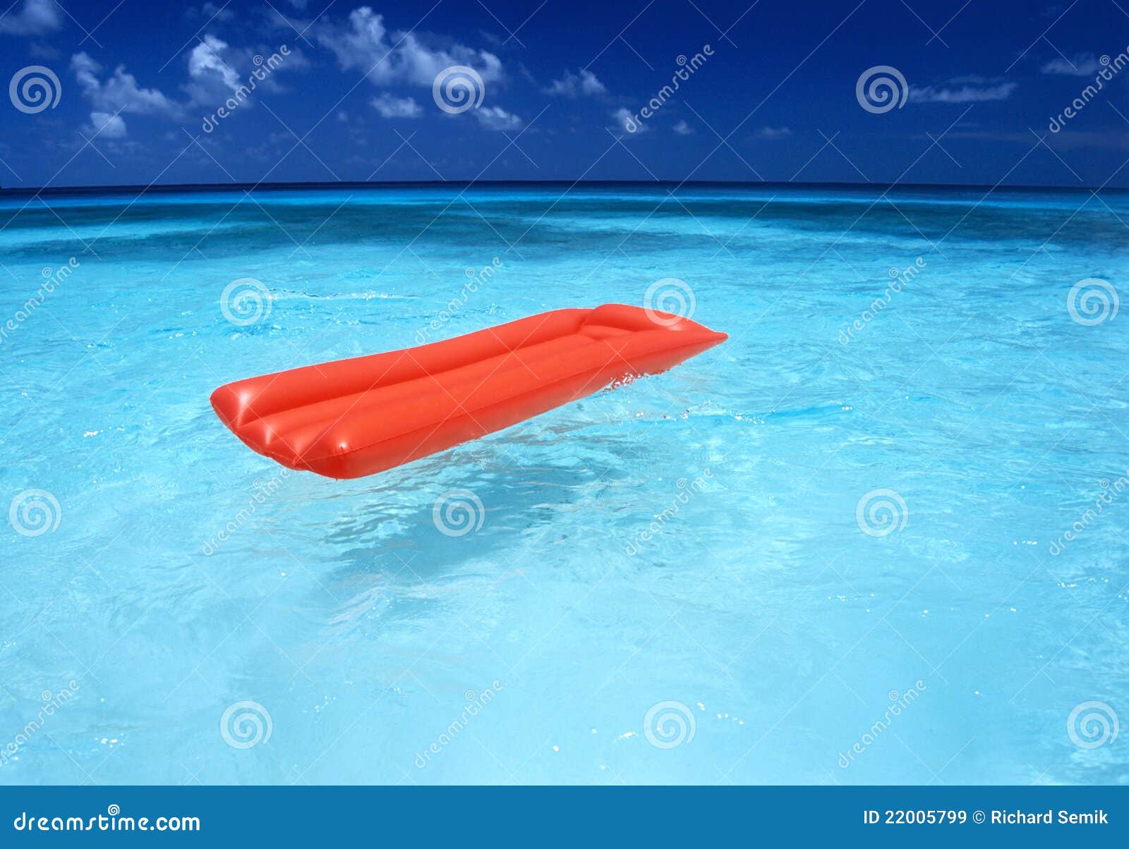 Air mattress stock image. Image of holidays, tropical 22005799