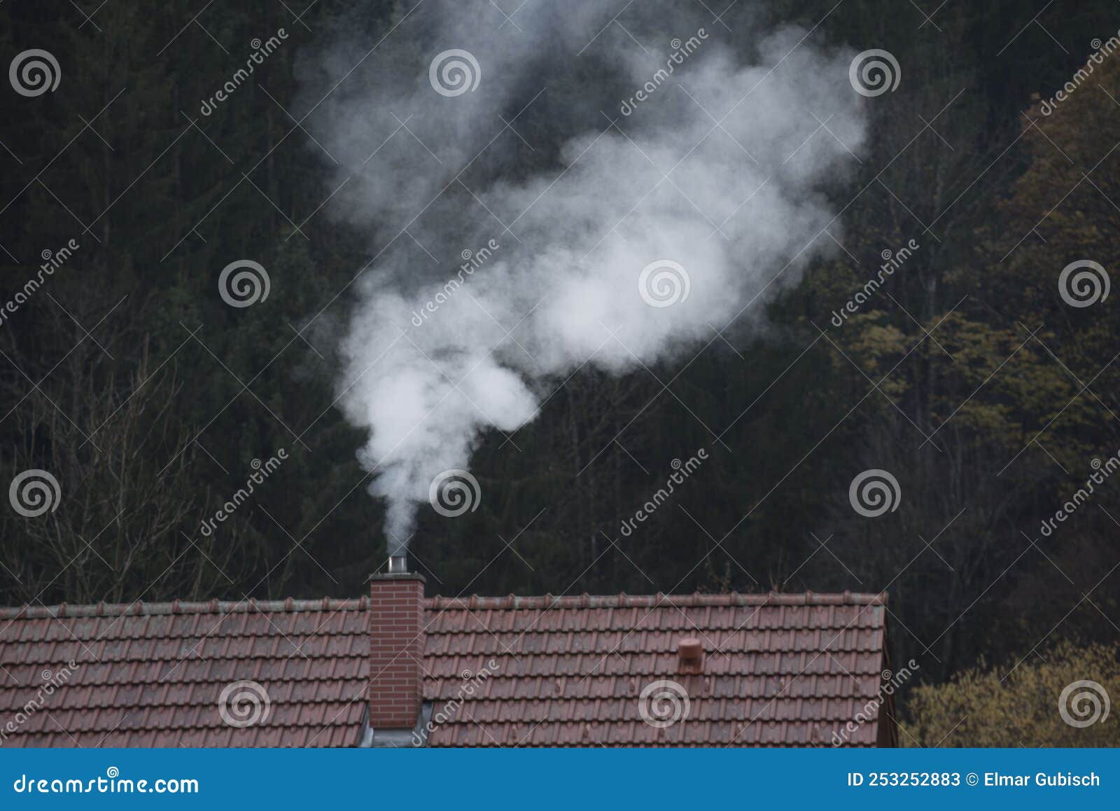 Air Pollution from House Fire Stock Image Image of harm, nitrogen
