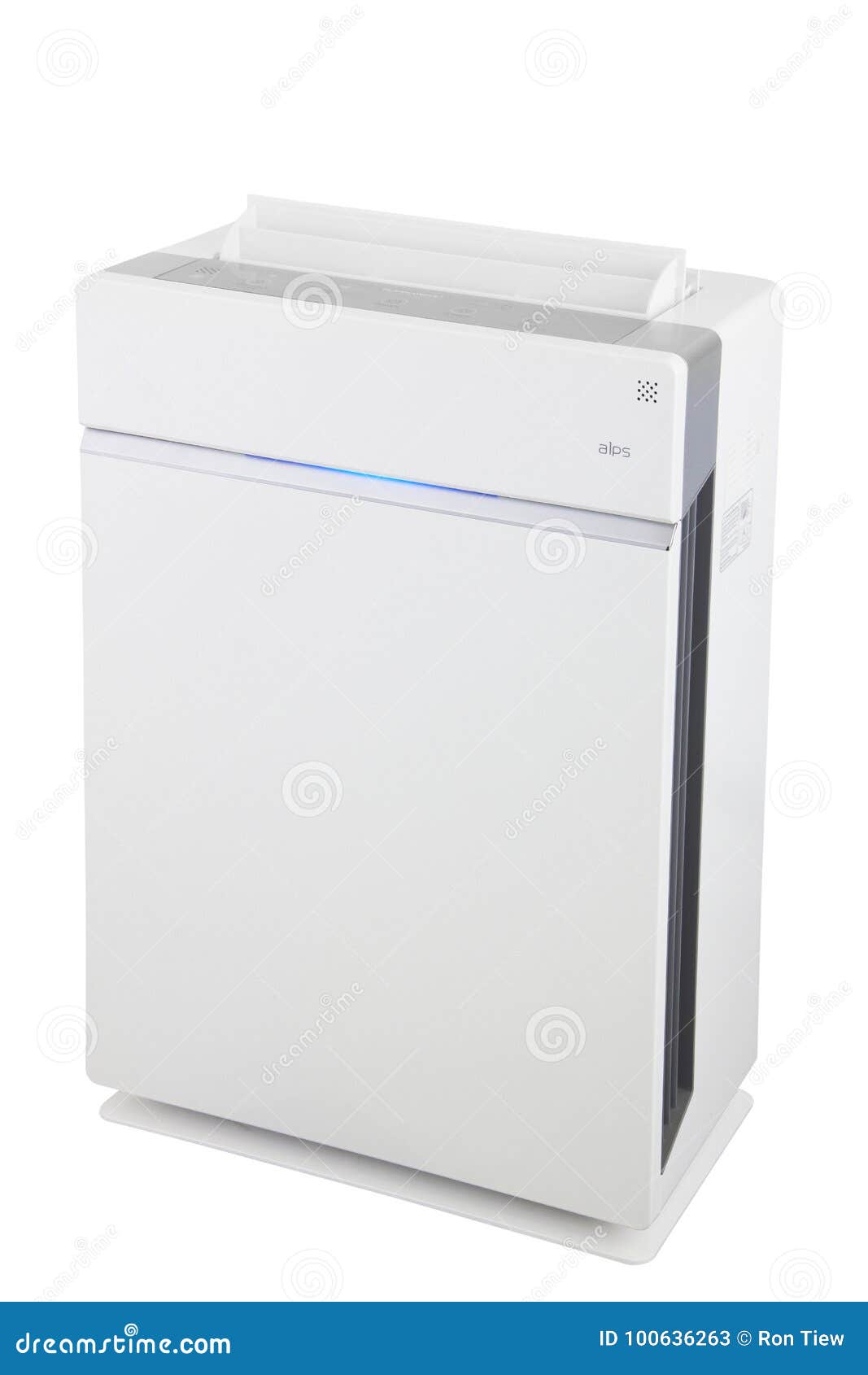 Air Purifier from Korea Technology in White Background with Path