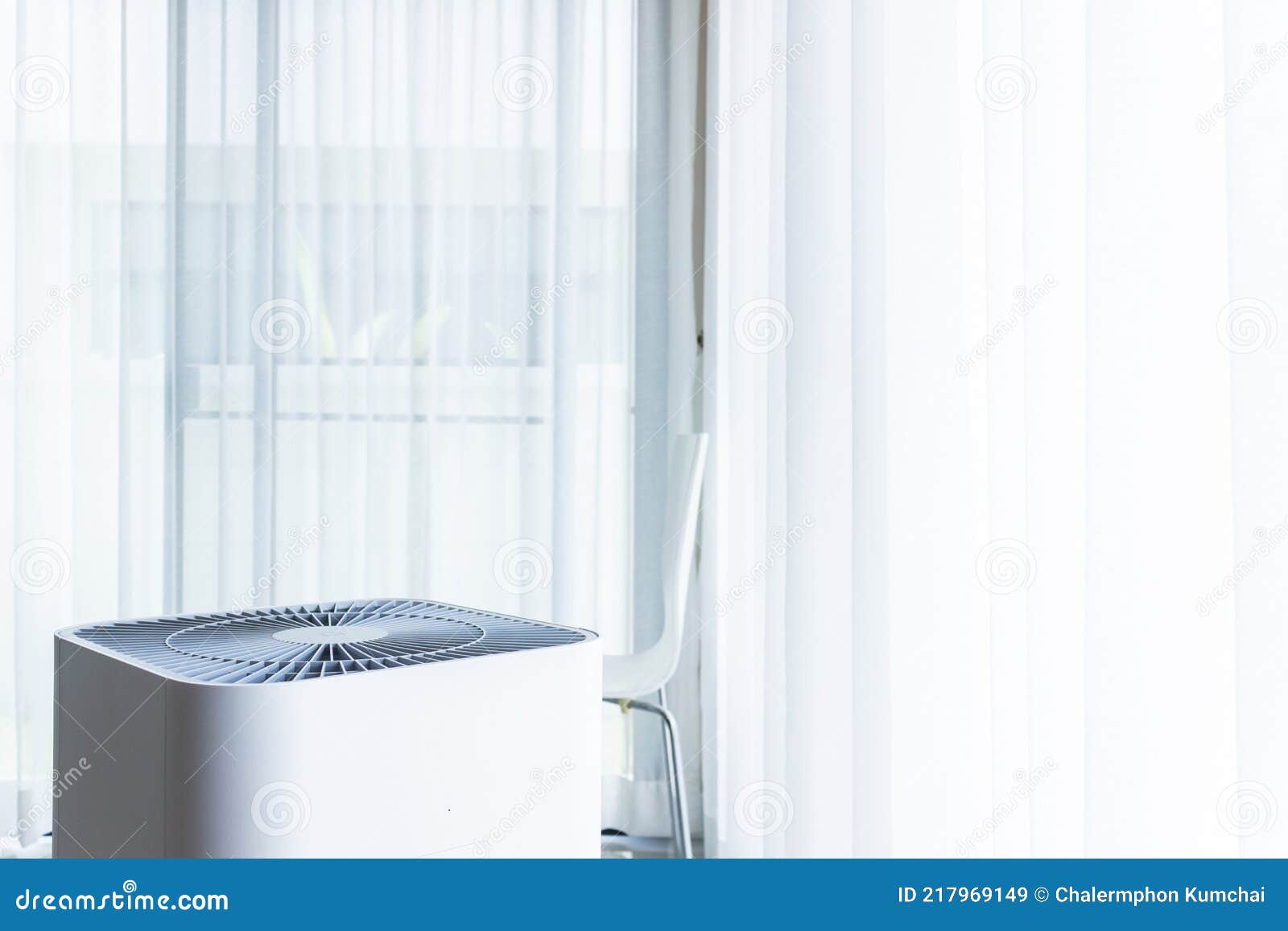 Air Purifier in a Room for Better Air. Stock Image Image of filter