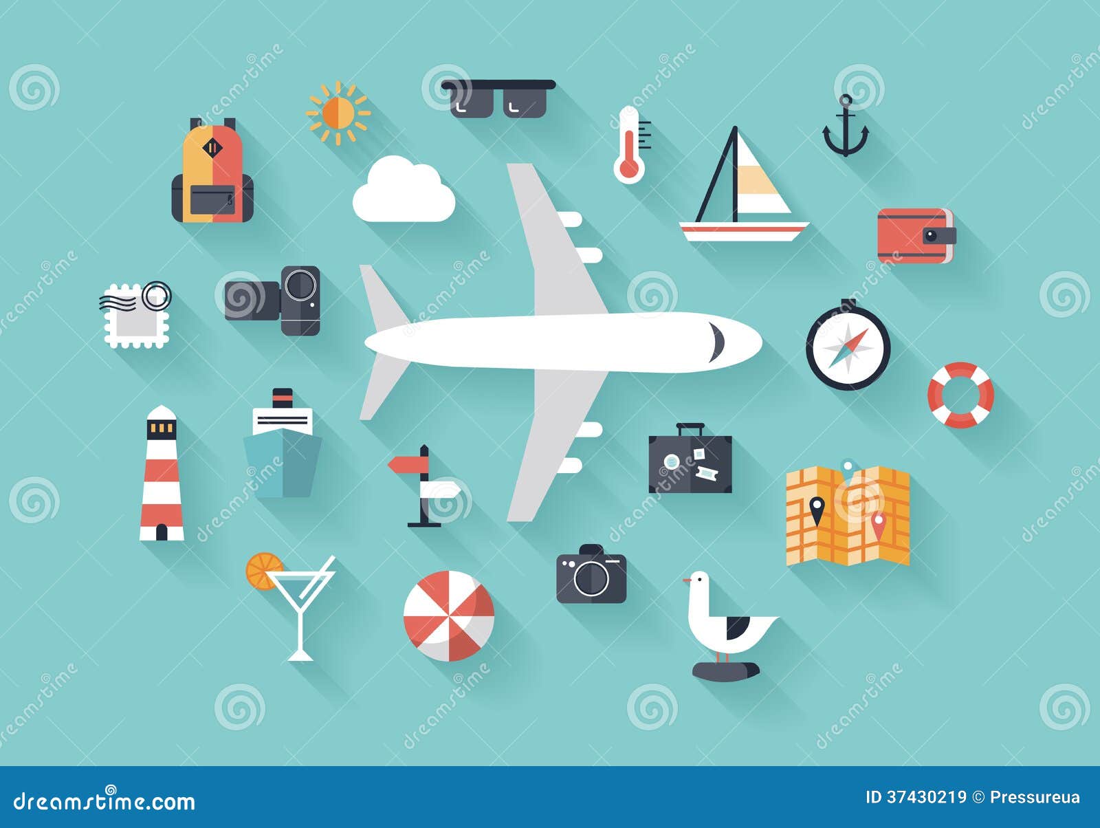 vacation clip art illustrations - photo #46