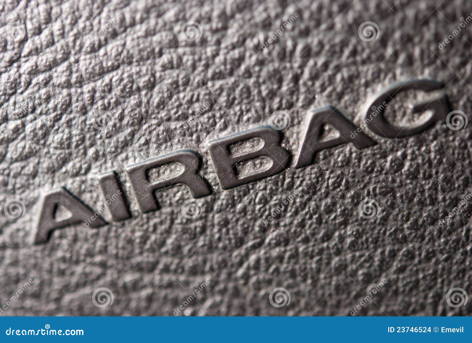 Airbag embleme stock photo. Image of symbol, texture 23746524