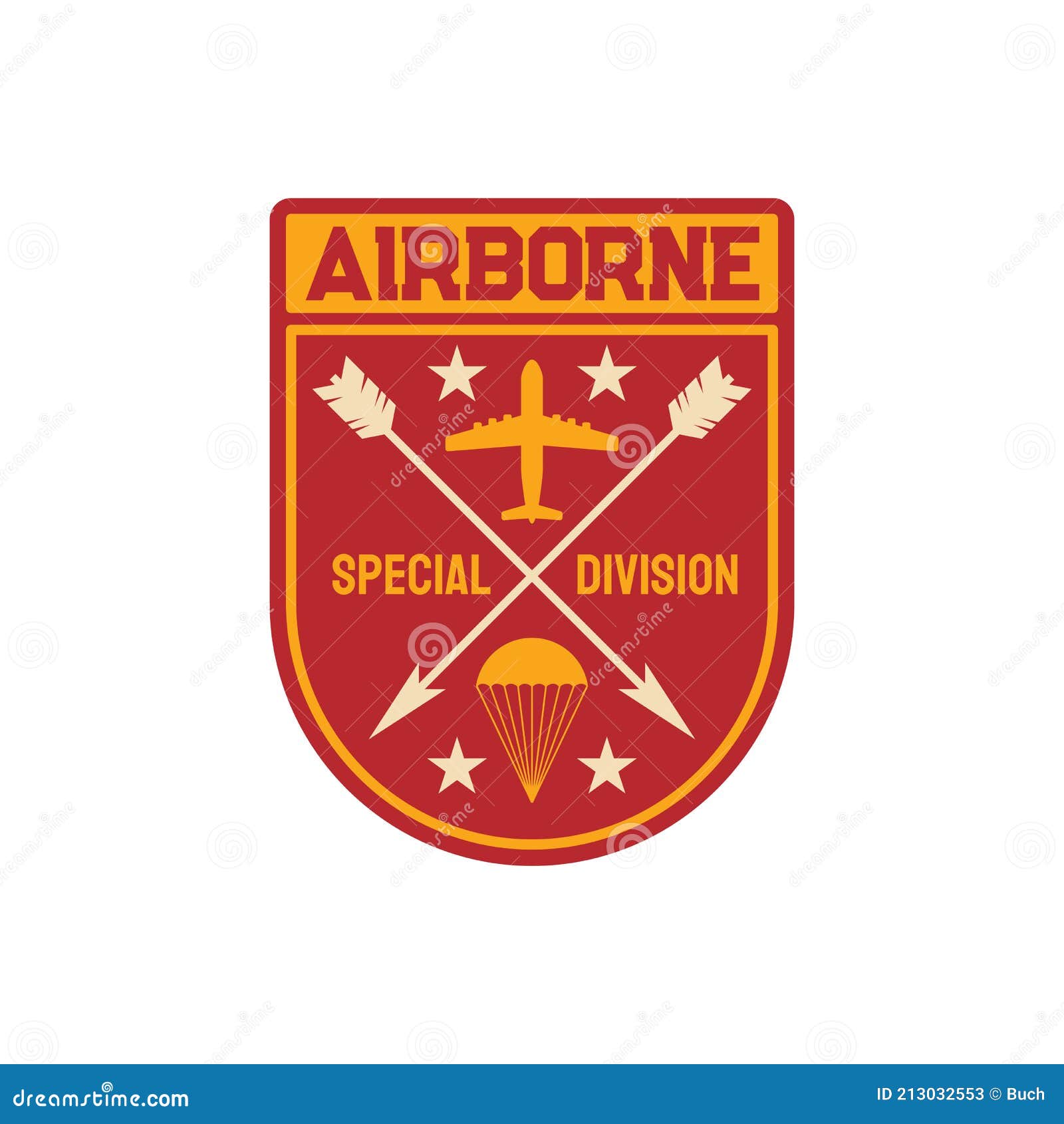 Military and army patches chevrons Royalty Free Vector Image