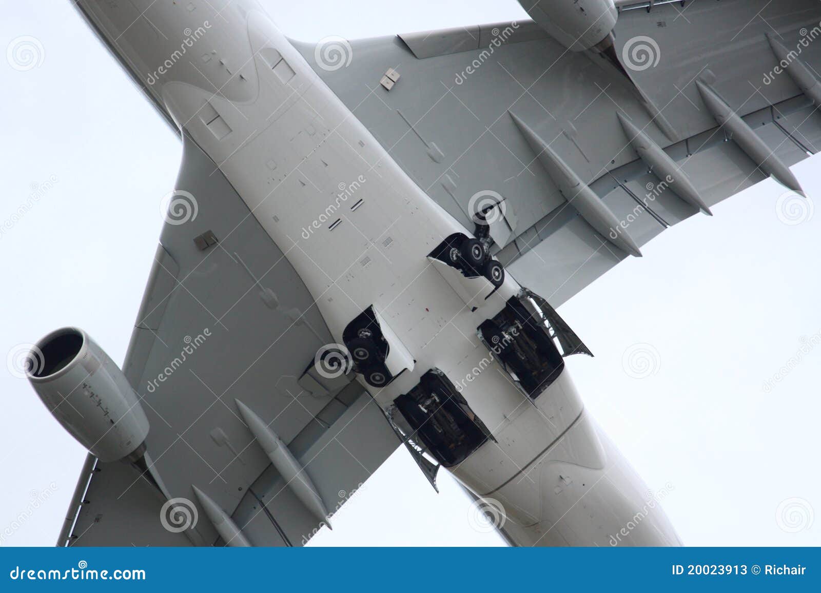 Airbus A380 Retracting Main Gear Editorial Stock Photo Image of